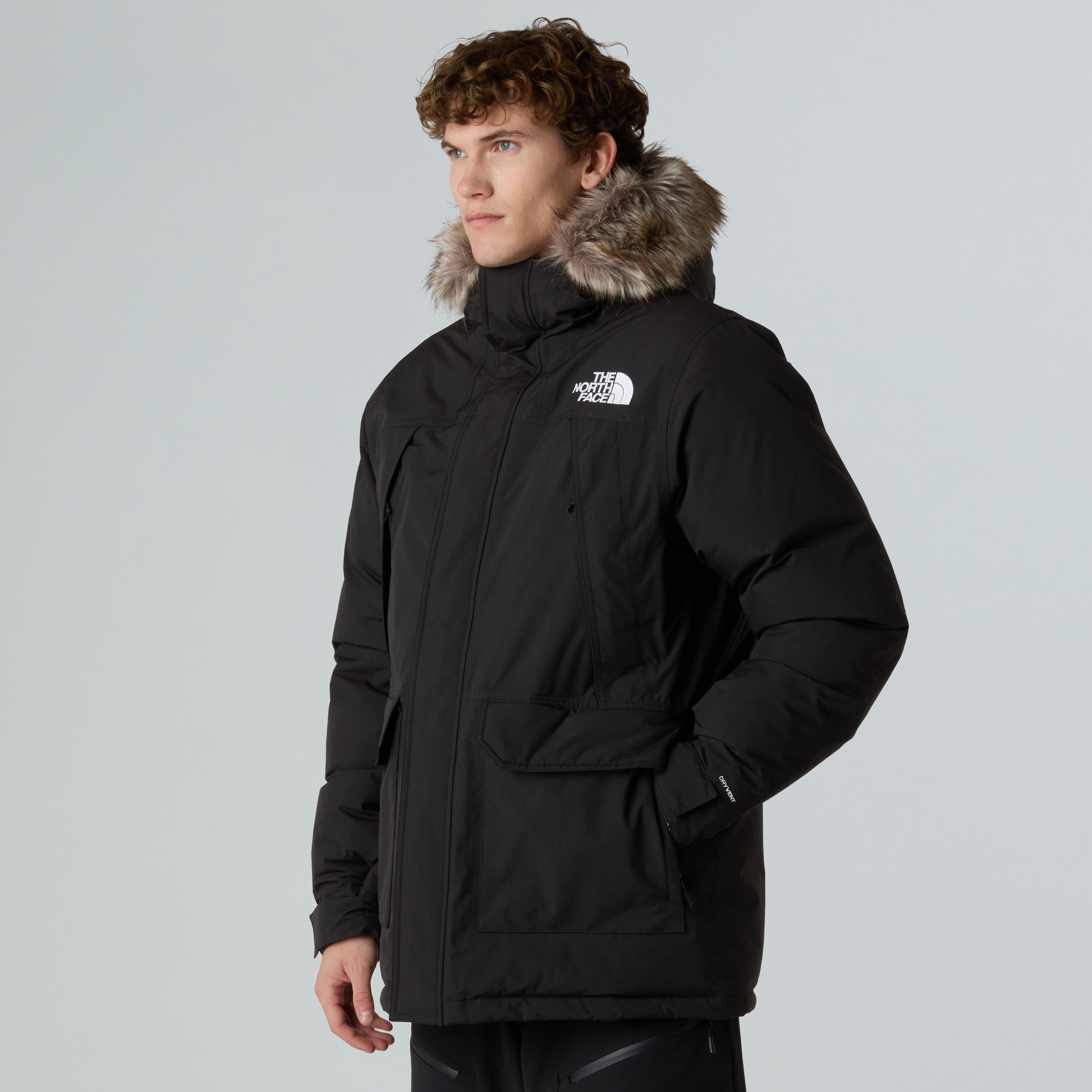 The North Face Funktionsparka »M MCMURDO PARKA« 1 Stk. tlg. mit Kapuze für kaltes Wetter, wasser- und winddicht, mit Daunenwattierung