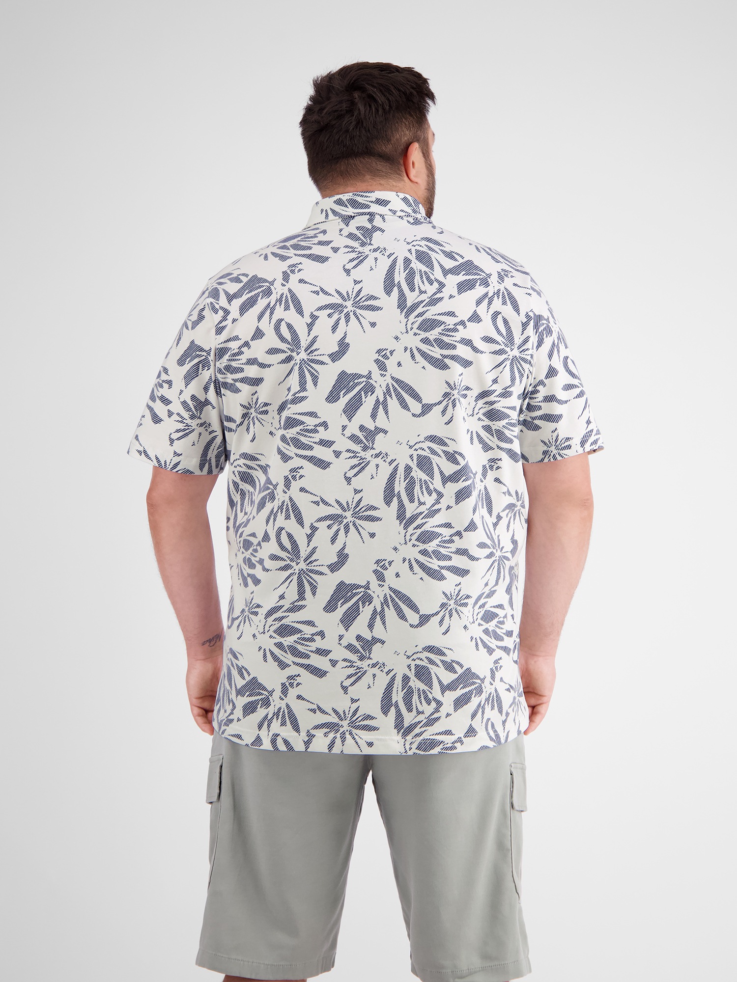 LERROS Poloshirt "LERROS Poloshirt mit Stretchanteil in Übergrößen" günstig online kaufen