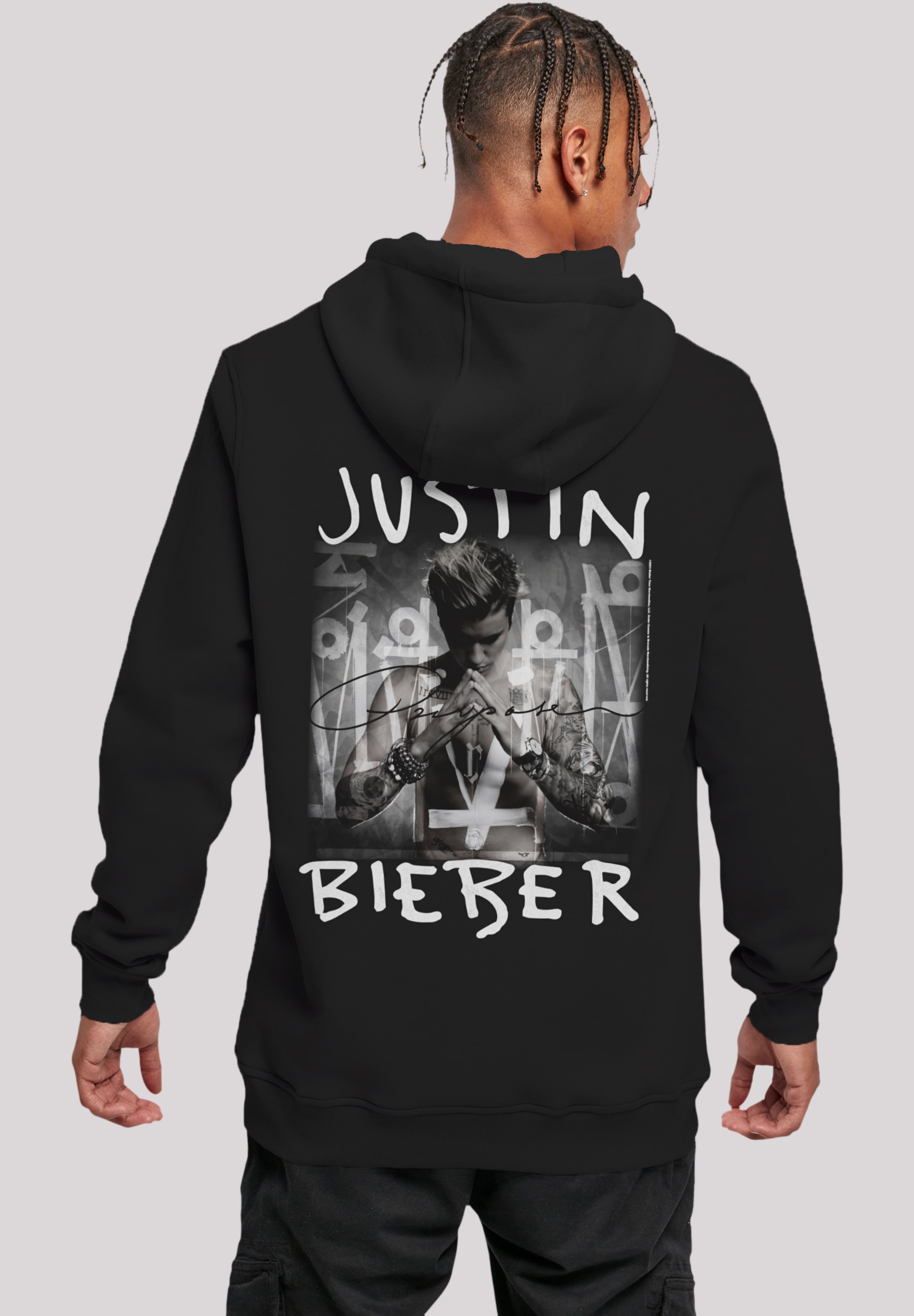 F4NT4STIC Kapuzenpullover "Justin Bieber Purpose Album Cover", Premium Qual günstig online kaufen