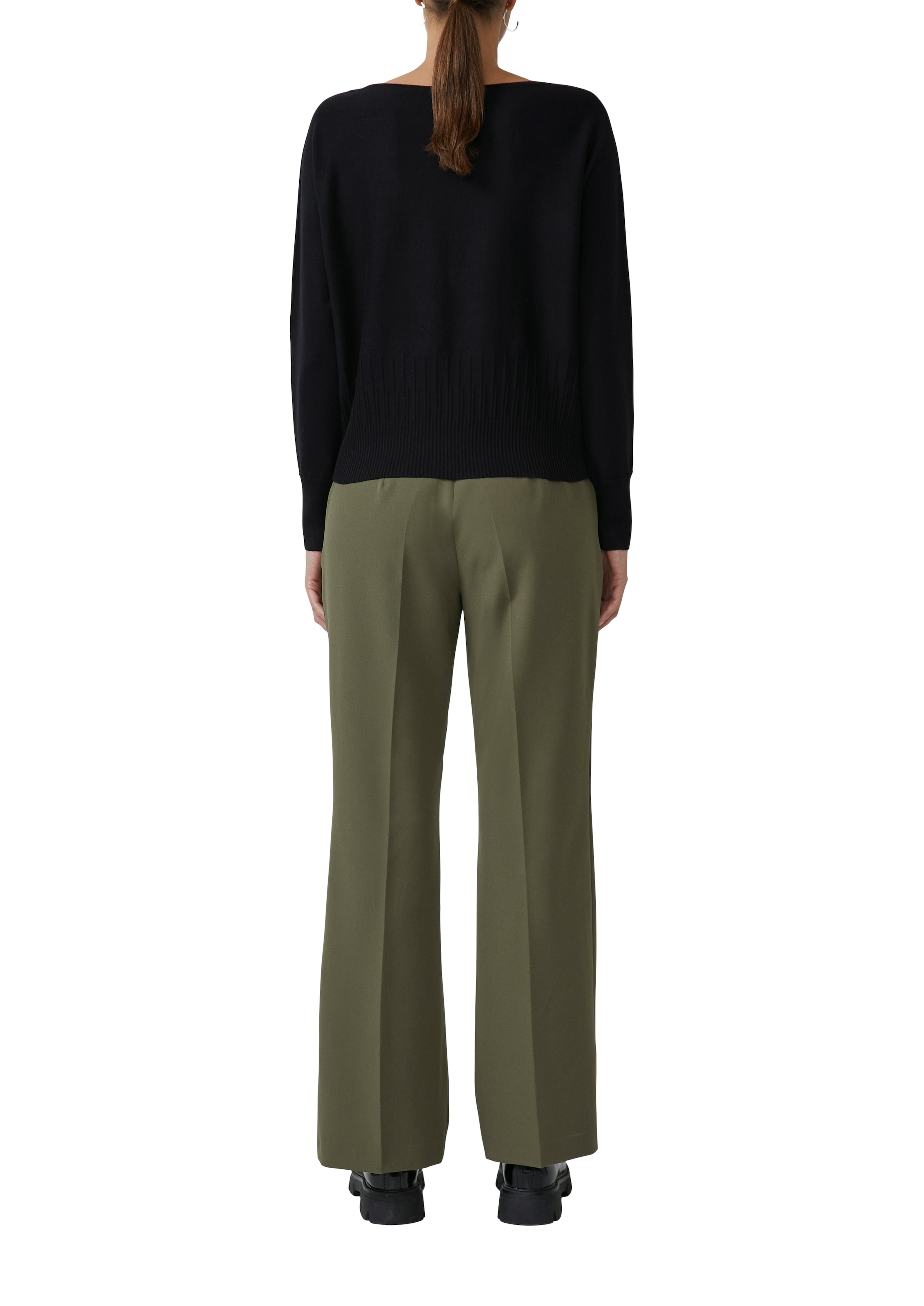 s.Oliver BLACK LABEL Strickpullover, mit Fledermausärmeln