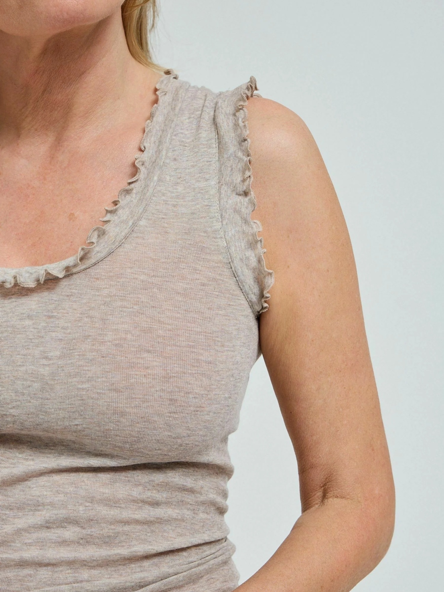 Seamless Basic Funktionstop »Seamless Basic Top Flounce«