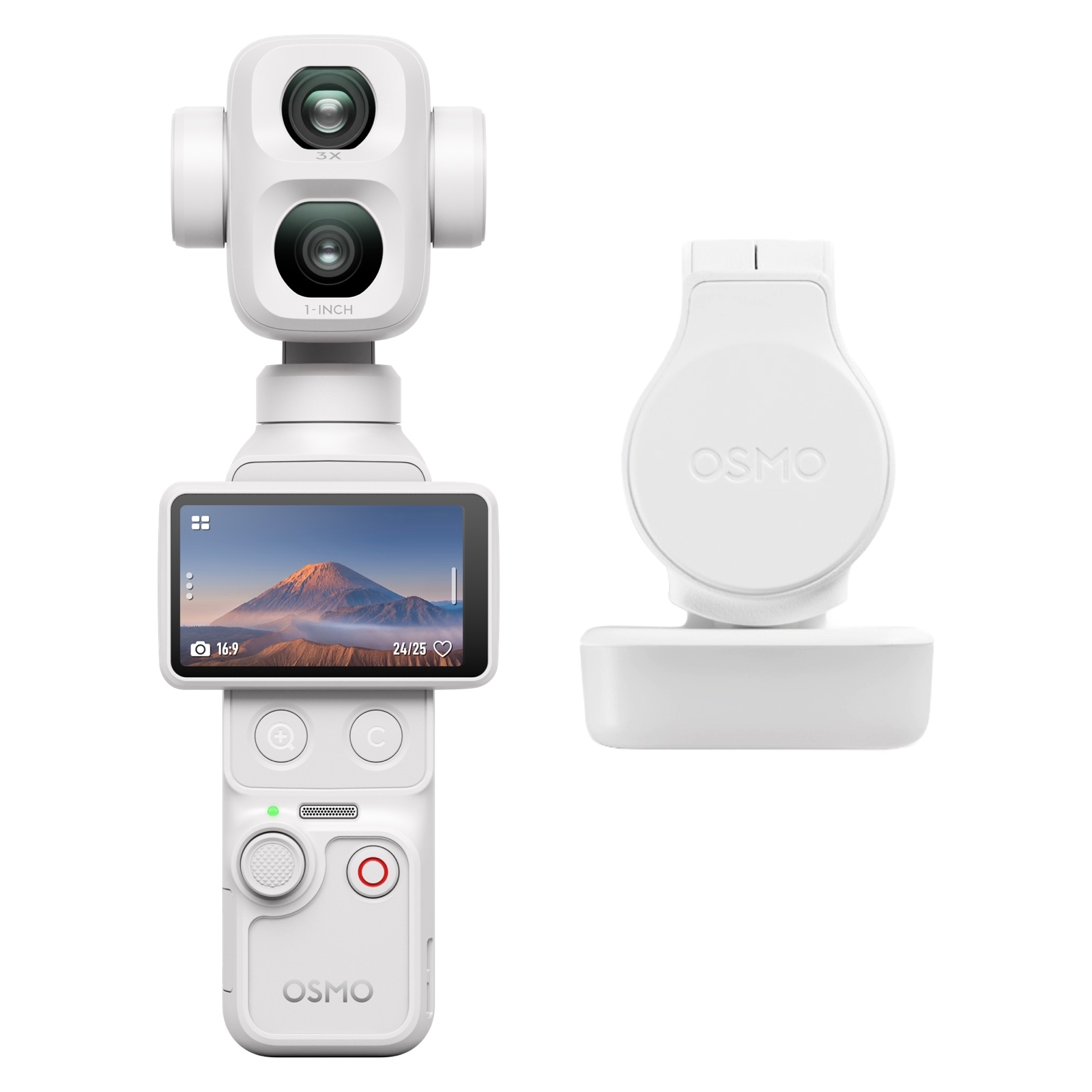 DJI Kompaktkamera »Osmo Pocket 4P Standard Combo« , 37 , 3 fach fach x opt. Zoom , Bluetooth | WLAN
