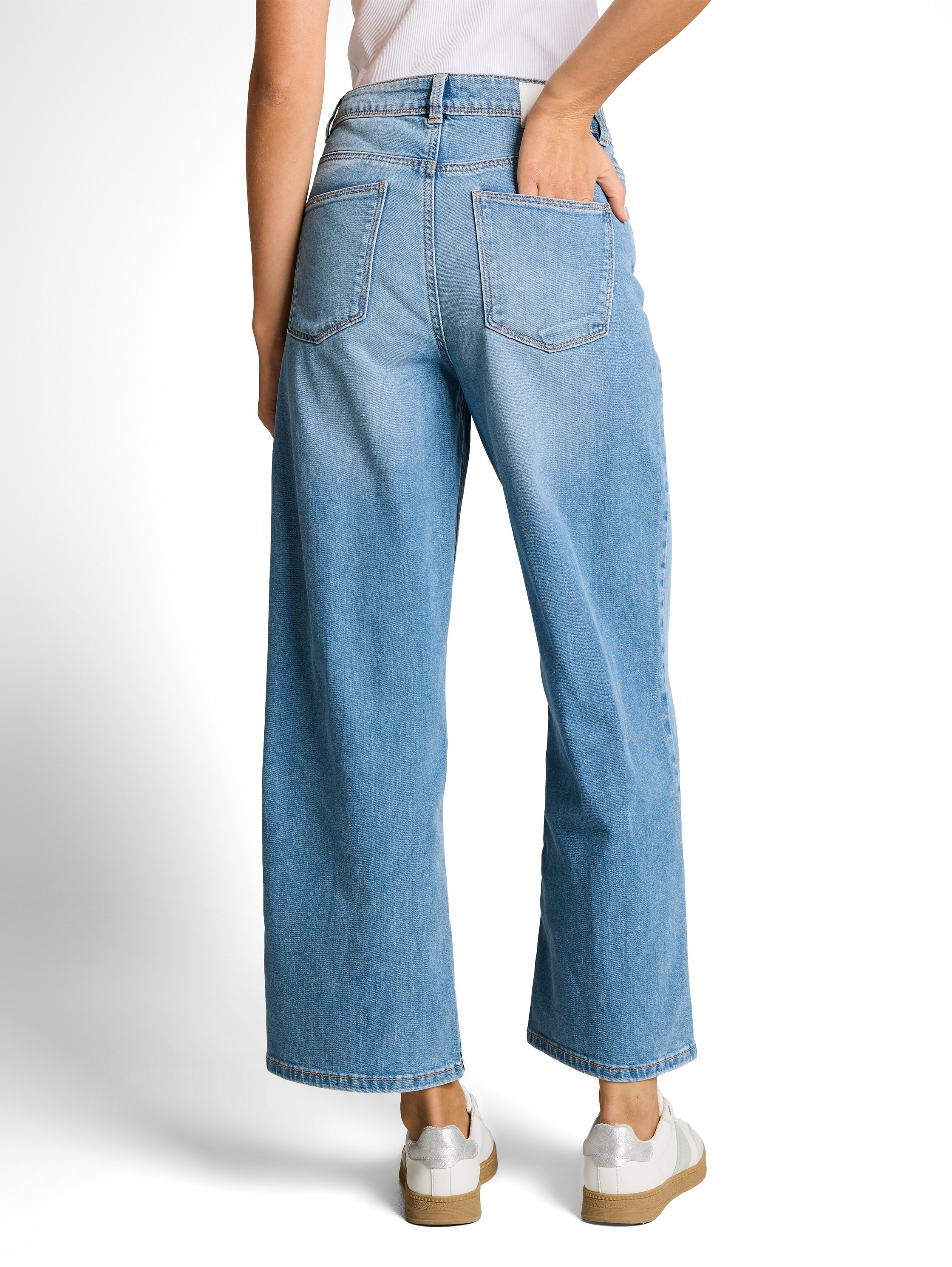 TOM TAILOR High-waist-Jeans "NELMA" im Five-Pocket Style günstig online kaufen