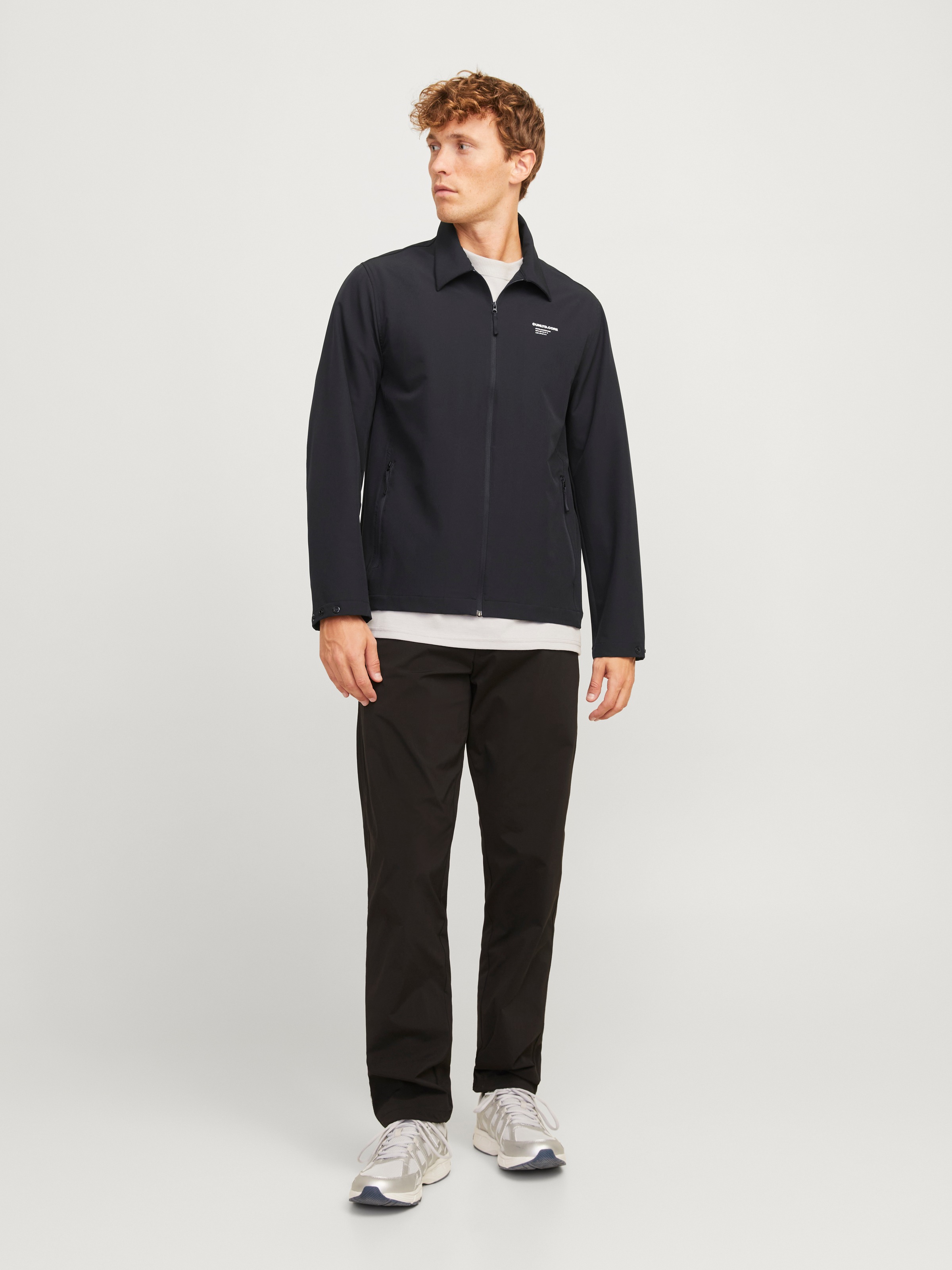 Jack & Jones Langarmhemd »JCOAERO SHIRT JACKET LS NOOS«, mit Reißverschluss