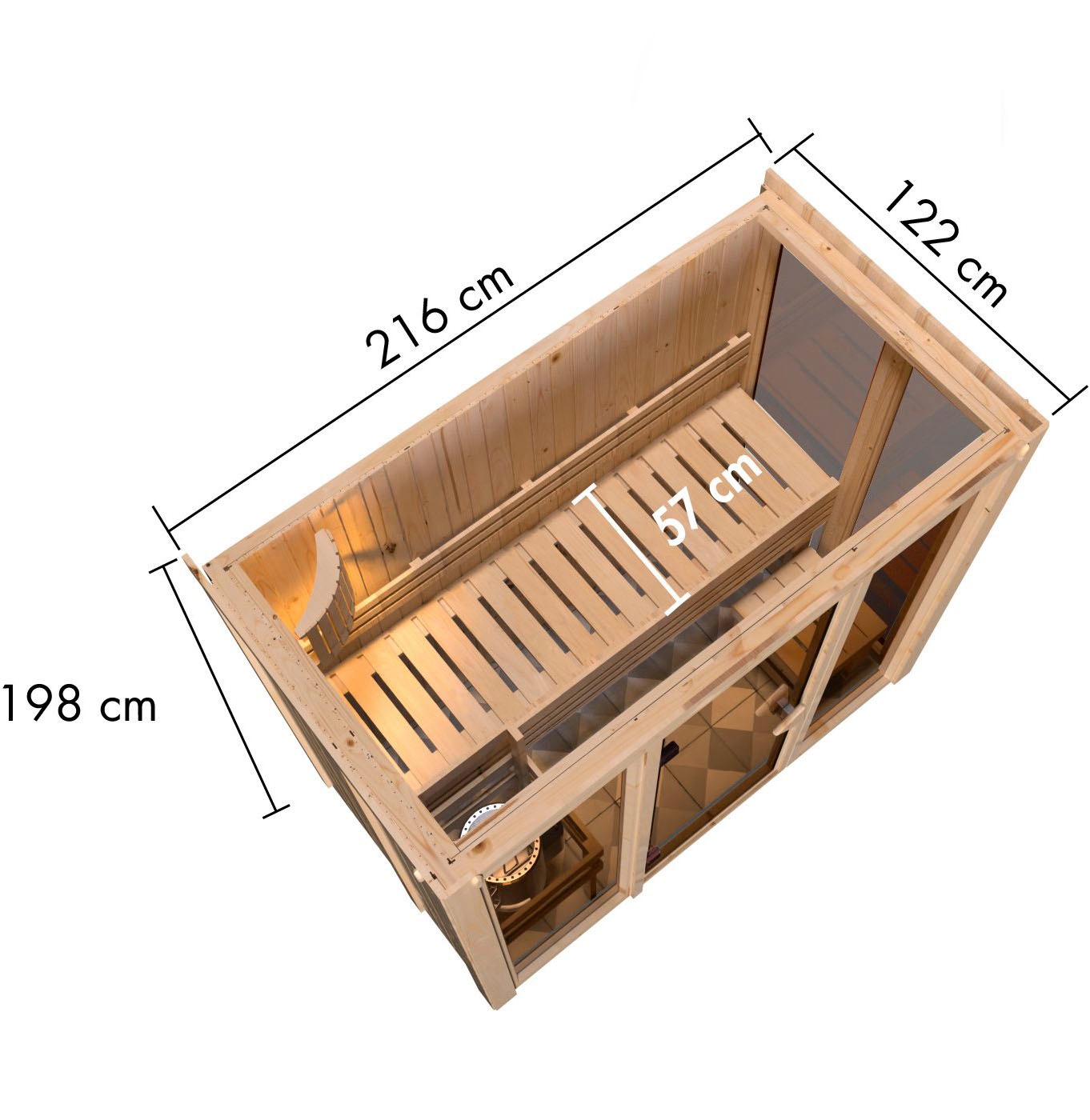 Karibu Sauna »Vivi 2«