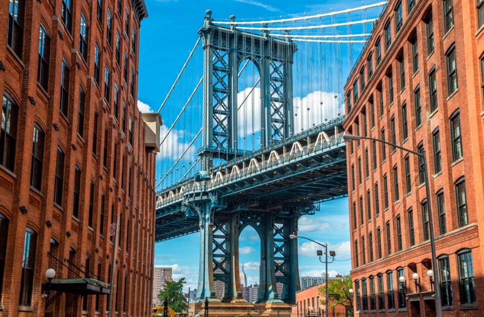 Papermoon Fototapete "Brooklyn Dumbo Area" glatt