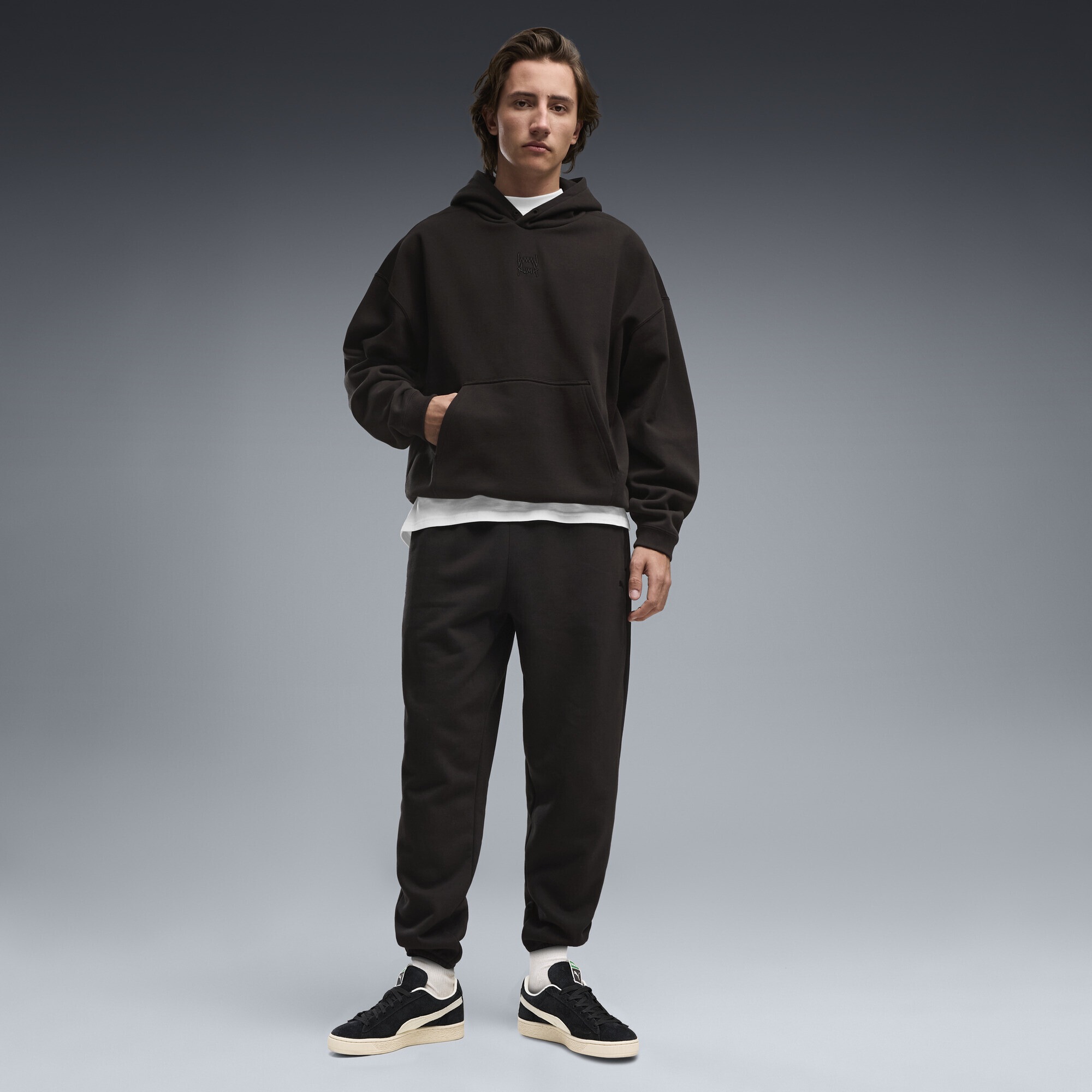 PUMA Hoodie »Funtals Fleece Relaxed Basketballhoodie Herren«
