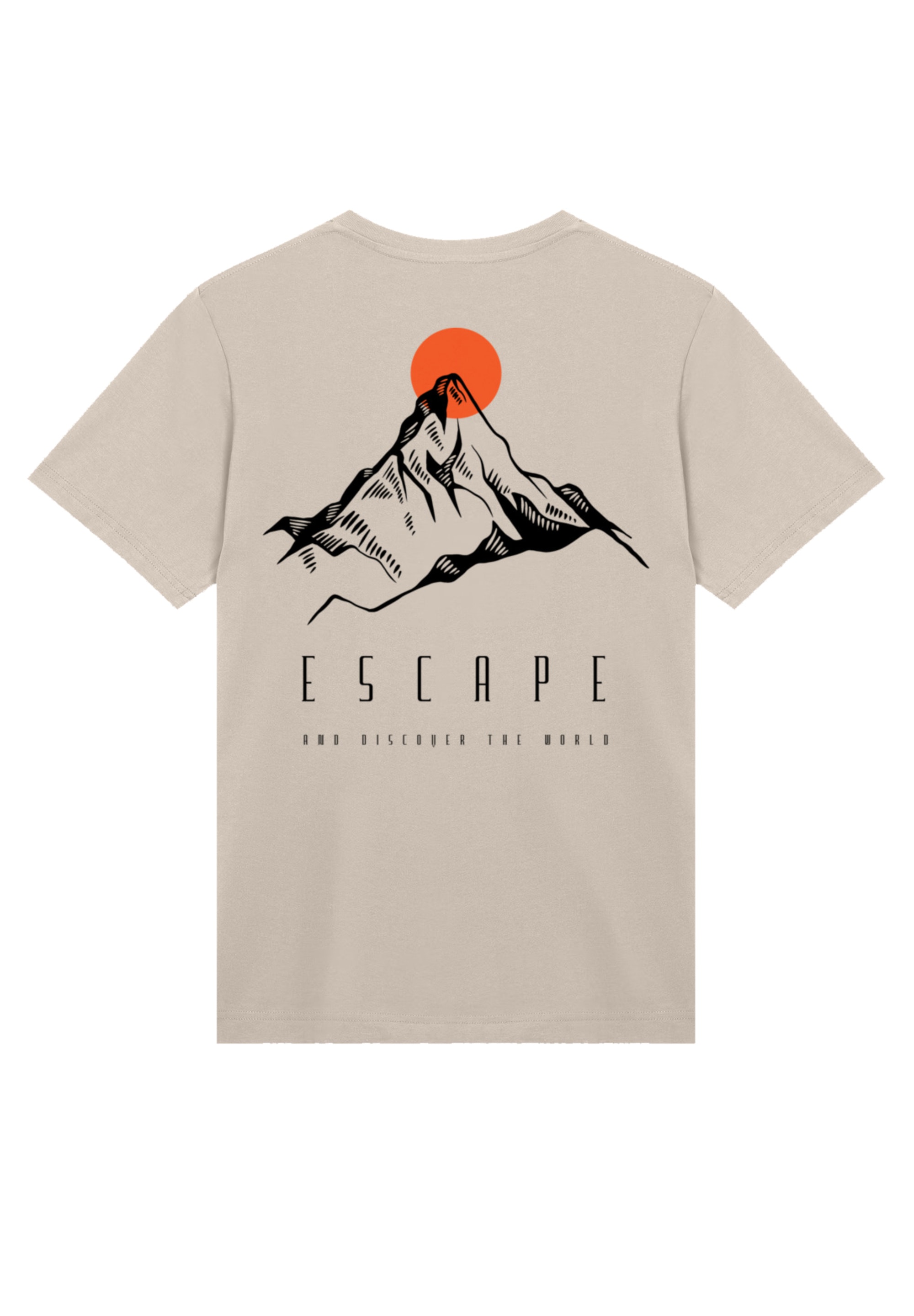 F4NT4STIC T-Shirt »Escape Discover the World Mountain«, Premium Qualität, ESCAPE Collection