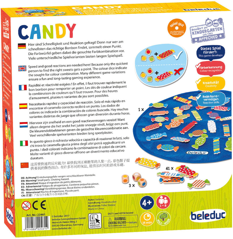 beleduc Spiel »Candy«