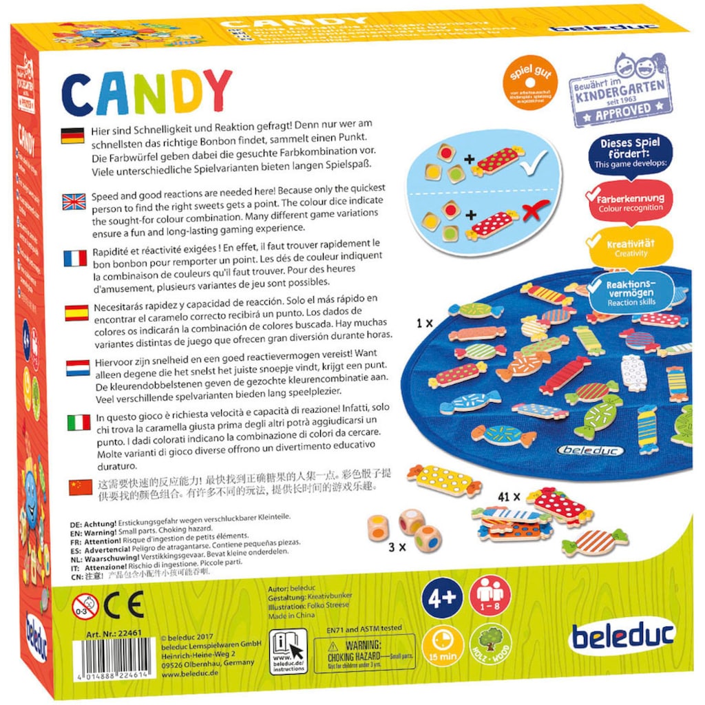 beleduc Spiel »Candy«