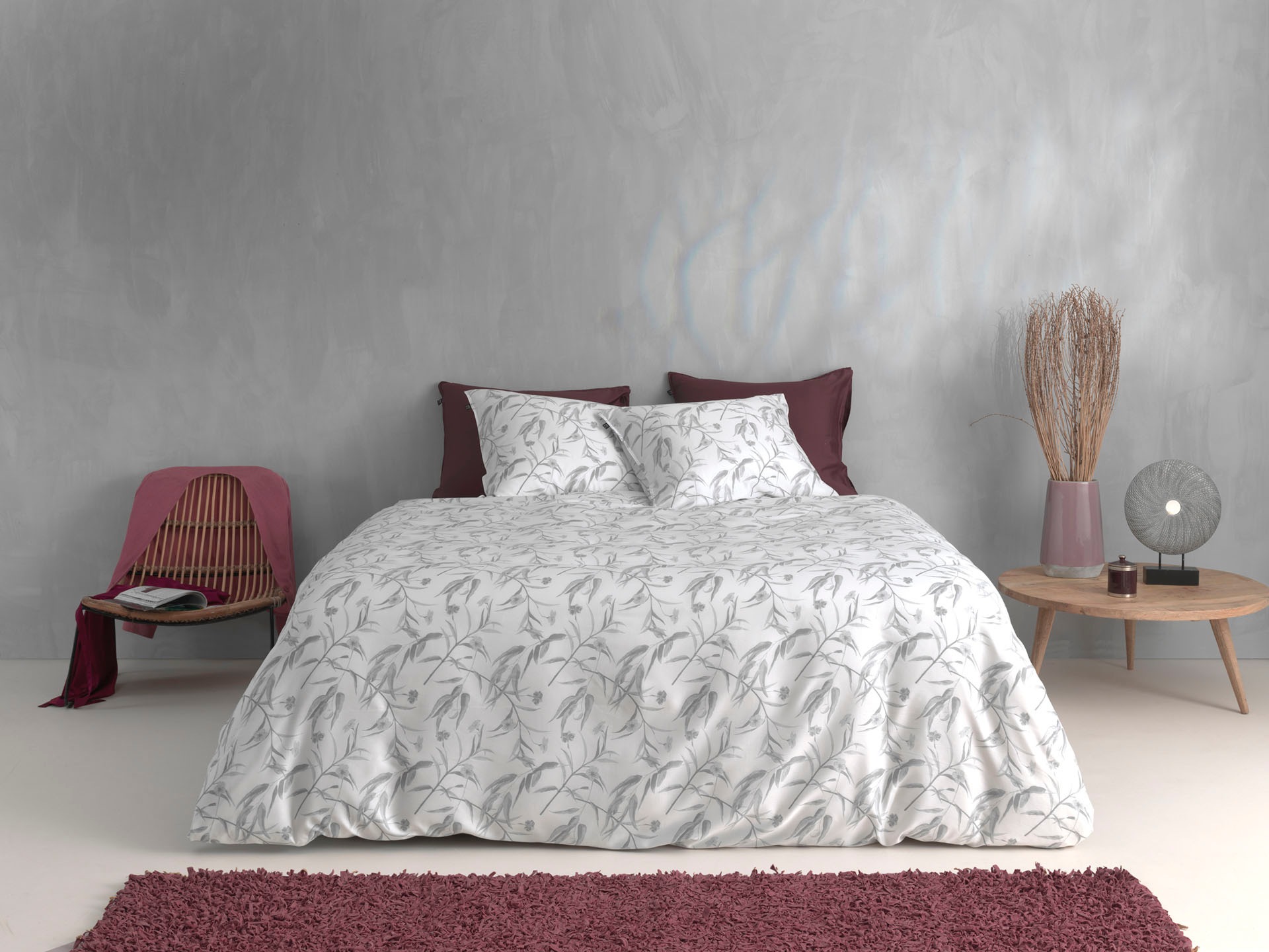 ZO HOME Bettwäsche »Fiori-di-Satinado«, Bettwäsche aus 100% Baumwolle, hochwertiges Mako-Satin