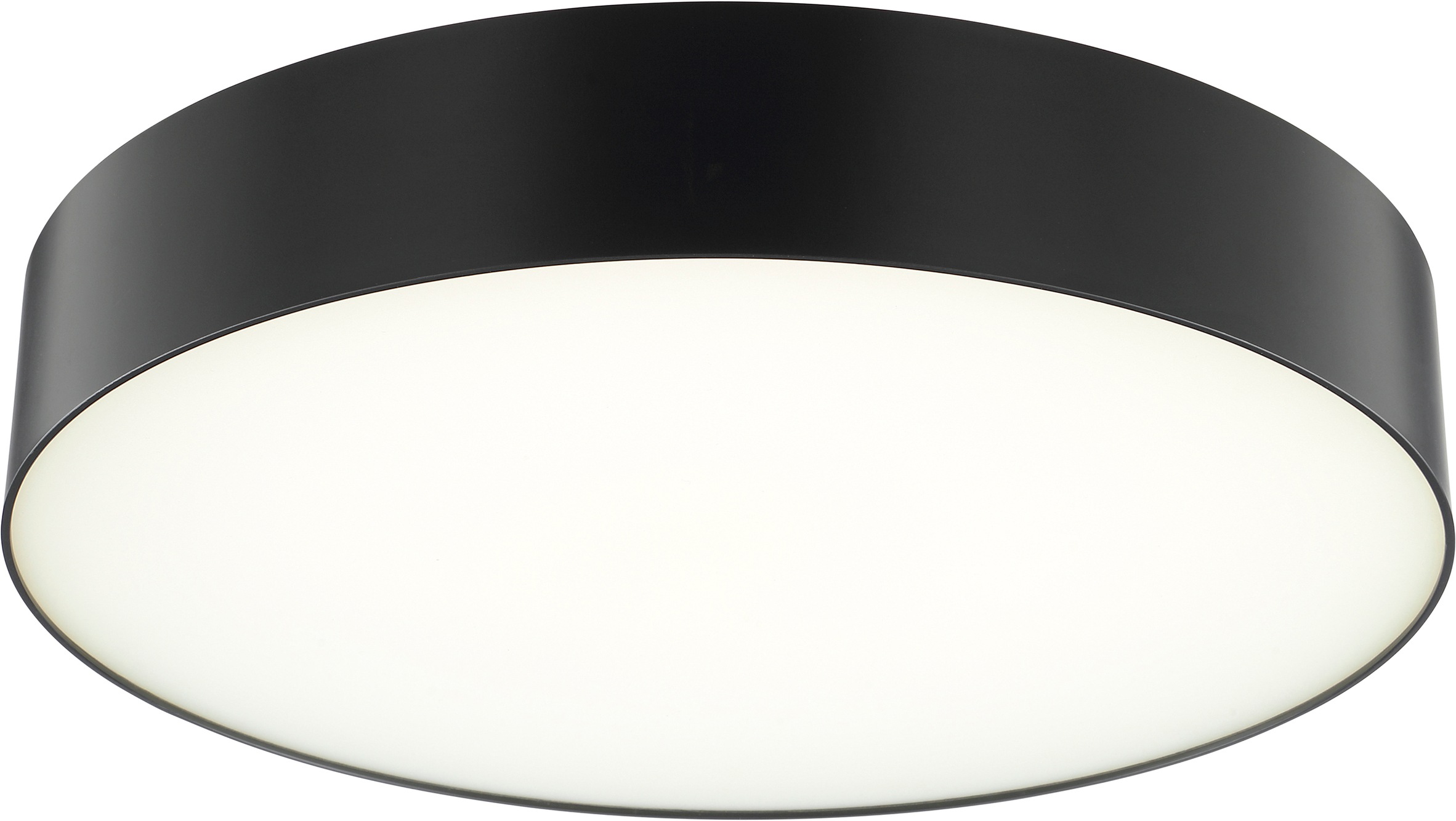 Brilliant LED Deckenleuchte »Samir« LED-Modul 1 Stk. warmweiß - kaltweiß Intense RGB, Ø 39 cm, 2300 lm, CCT 3000-6500 K, dimmbar, schwarz