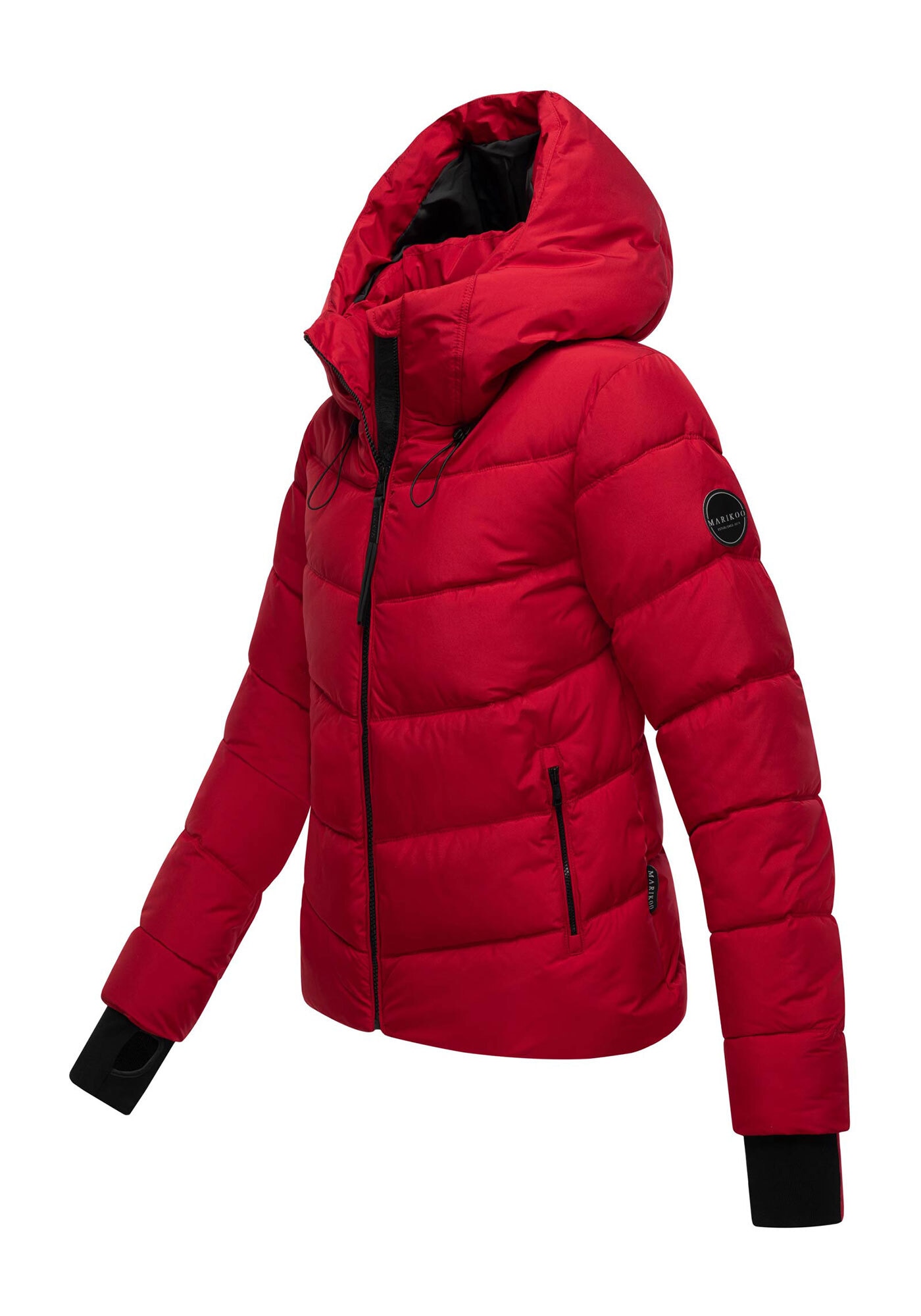 Marikoo Winterjacke »Yukanii«, Ärmelbündchen mit Daumenloch