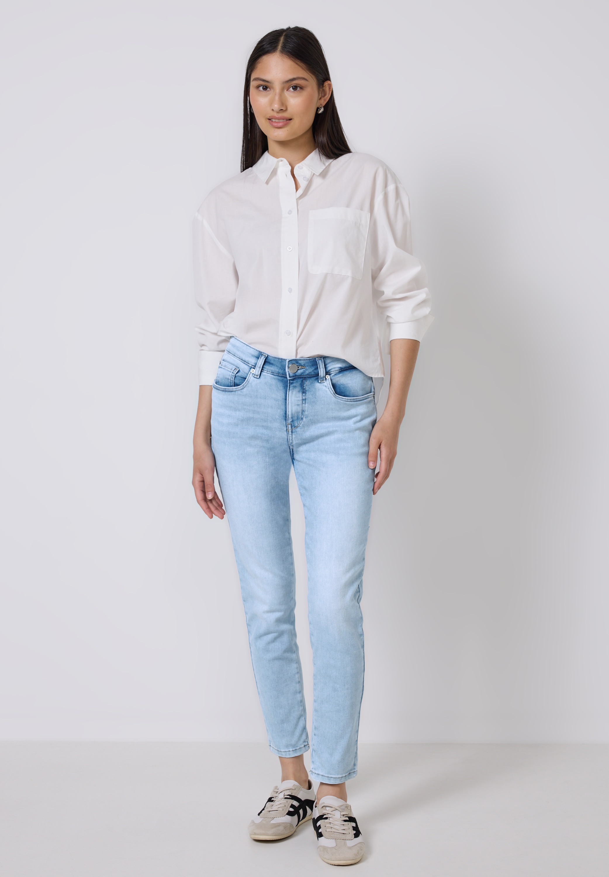 STREET ONE STUDIO Skinny-fit-Jeans, Middle Waist