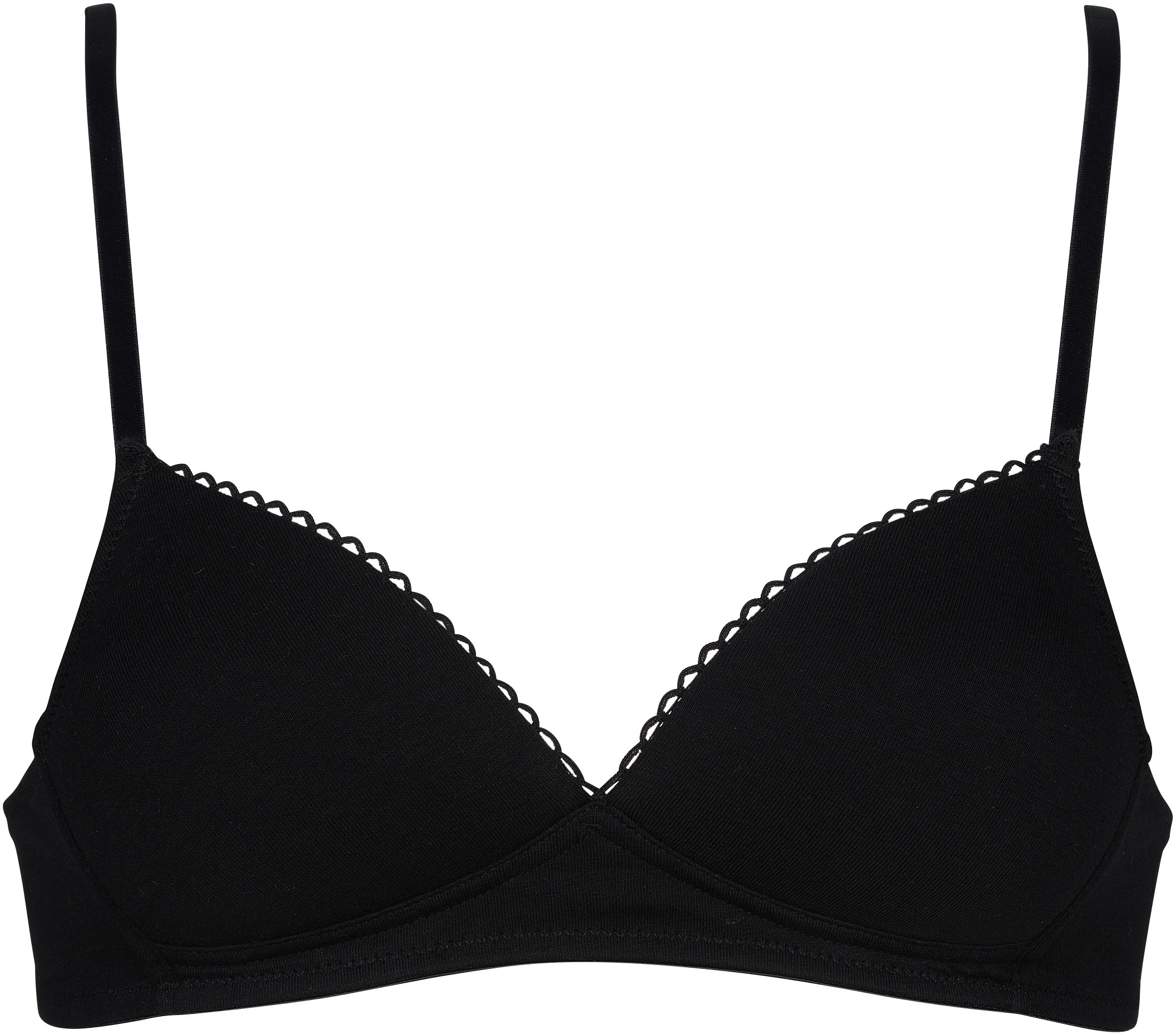 Thumbnail - My Basic Bügelloser BH 2er Pack, 2 flache Verarbeitung, wattiert, ohne Bügel, basic, Baumwollmix