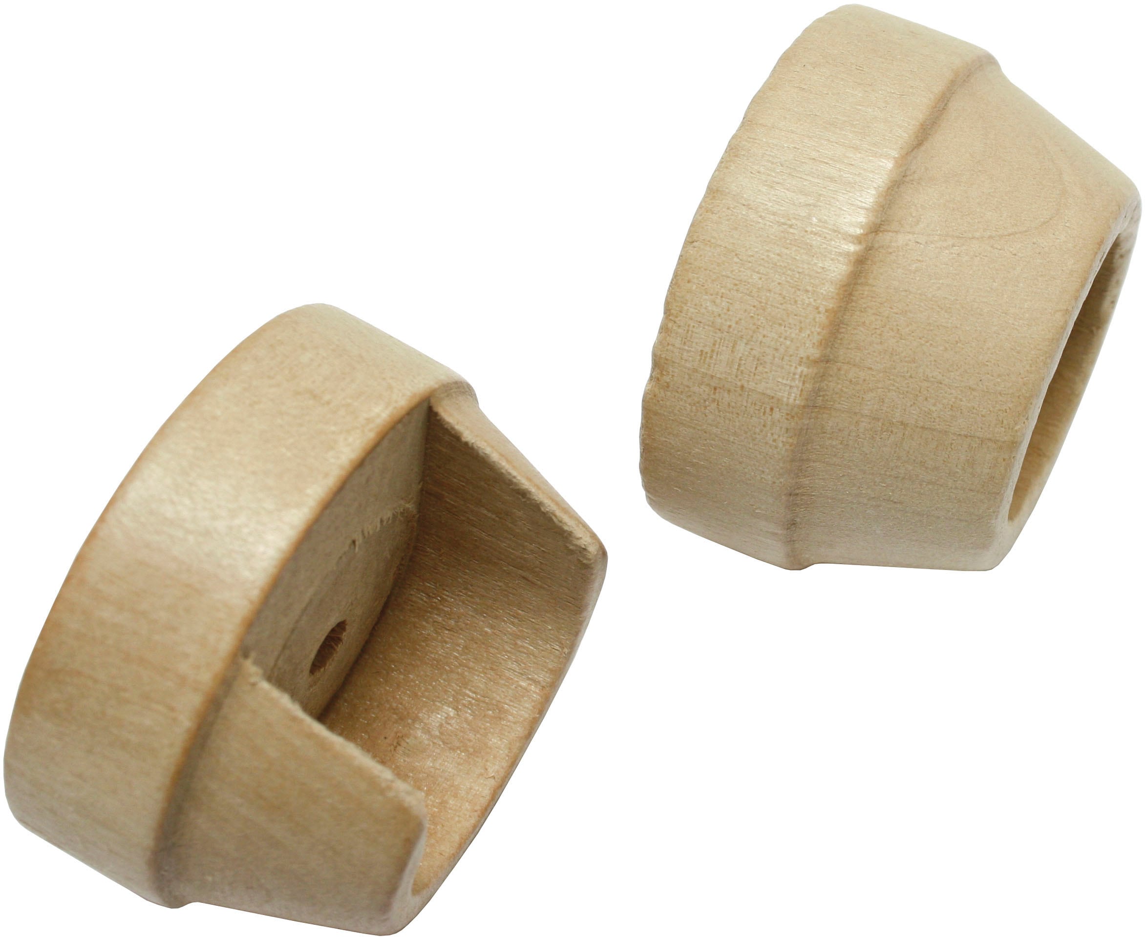 GARDINIA "Wandlager für Ø 28 mm Holz" Serie Gardinenstangen-Set Lugano Classic Ø 28 mm