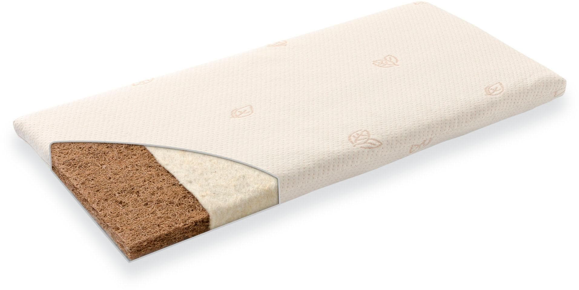 Träumeland Babymatratze "Kleine Matratze Naturwölkchen" 3 cm hoch 1 Stk. tlg. eckig