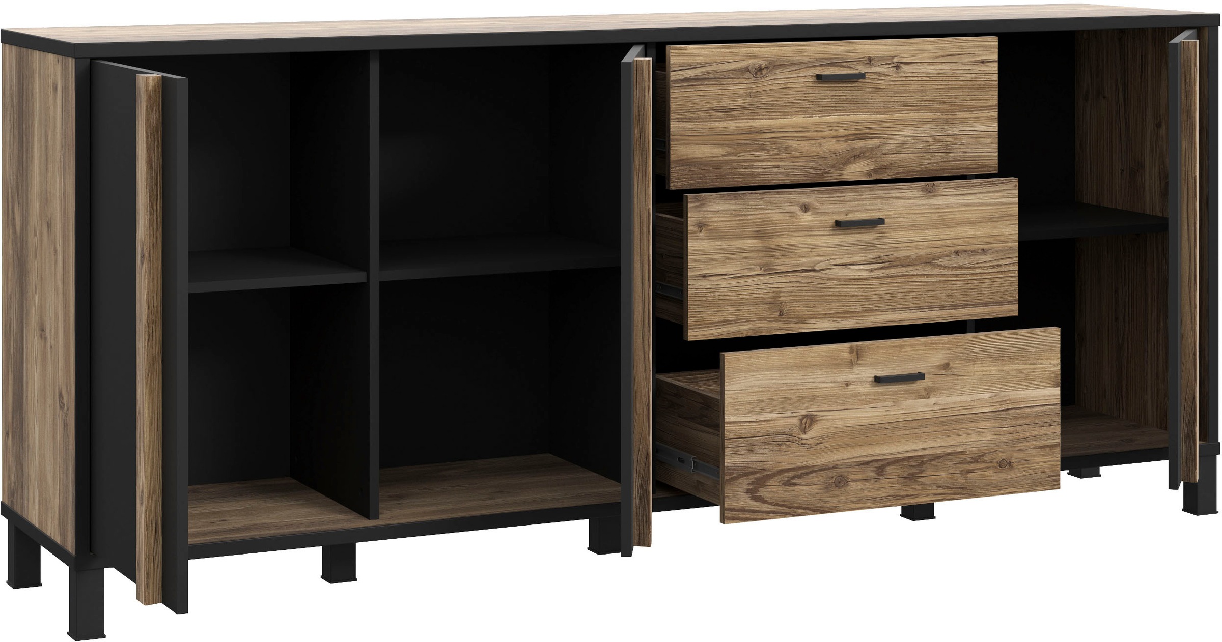 FORTE Sideboard »Hayato«, Breite ca. 199 cm