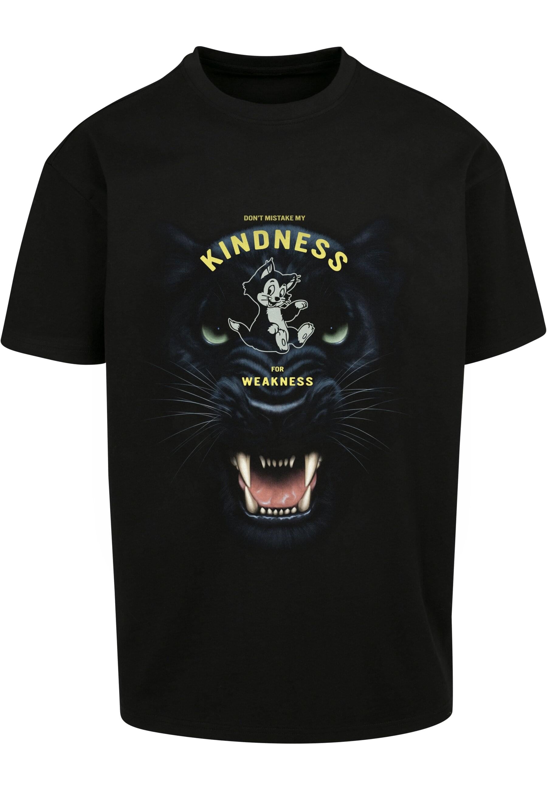 MisterTee T-Shirt »MisterTee Unisex Kindness No Weakness Oversize Tee«, (1 tlg.)