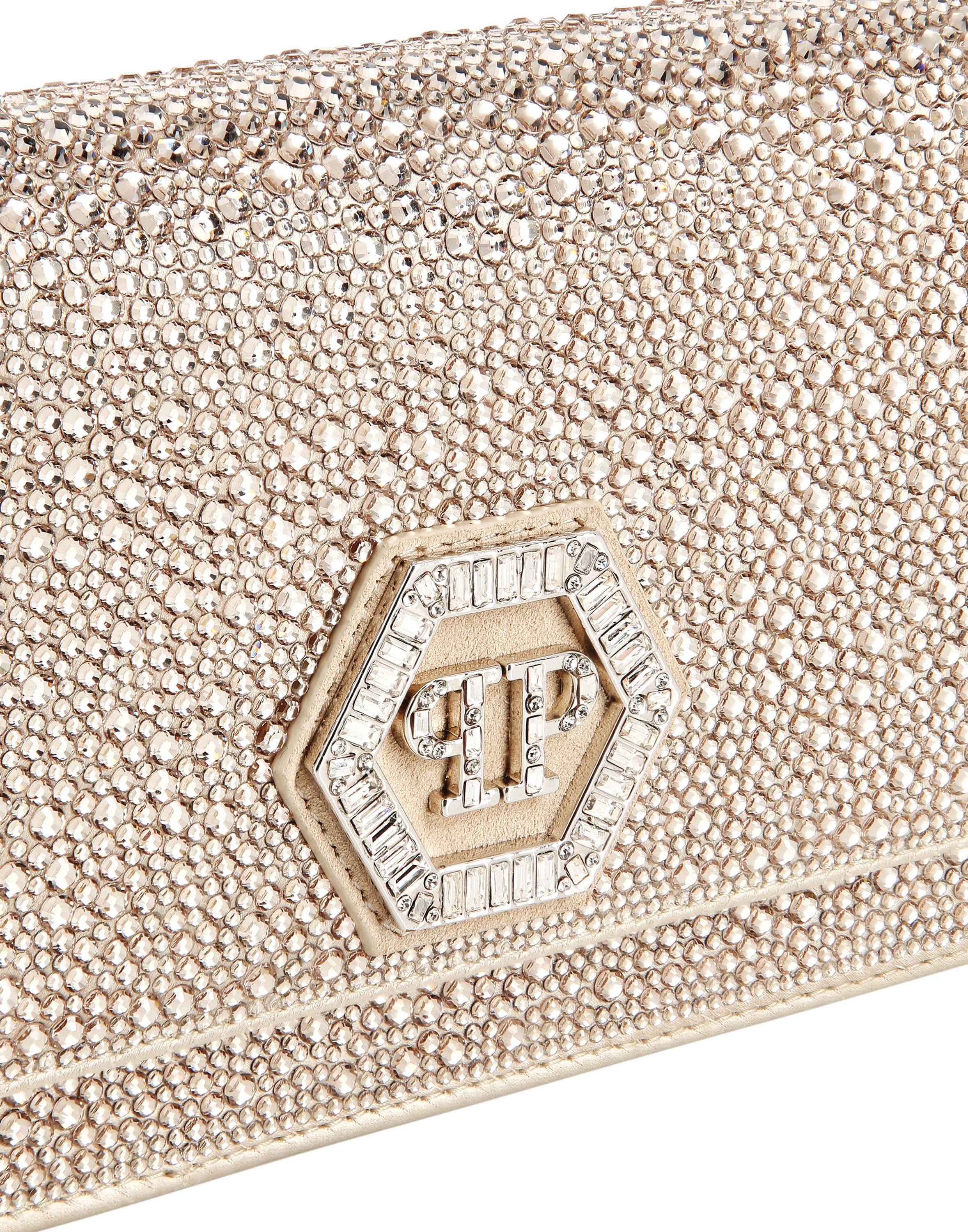 PHILIPP PLEIN Clutch »Hexagon Verziert«