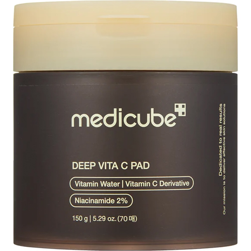 MEDICUBE Toner "Medicube Deep Vita C Pad", 150 gtransparent, Hautpflegemittel, Intensive Aufhellung & Anti-Pigment-Wirkung