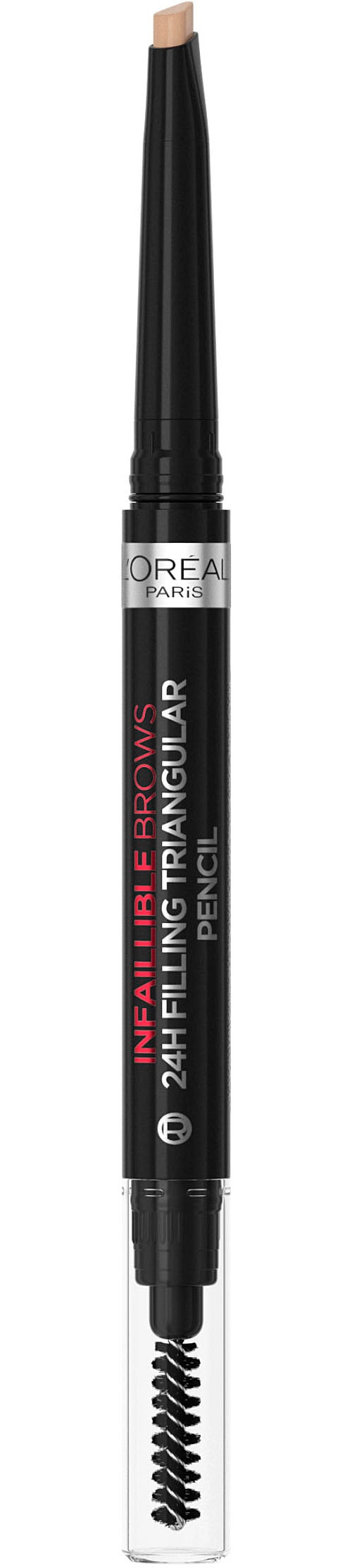 L'ORÉAL PARIS Augenbrauenpflege »Infaillible Brows 24h Pencil«, mit sanfter Dreiecksspitze