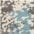 creme, blau