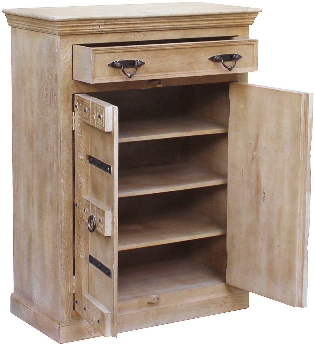 SIT Highboard »Daipur«, geschnitzte Verzierungen