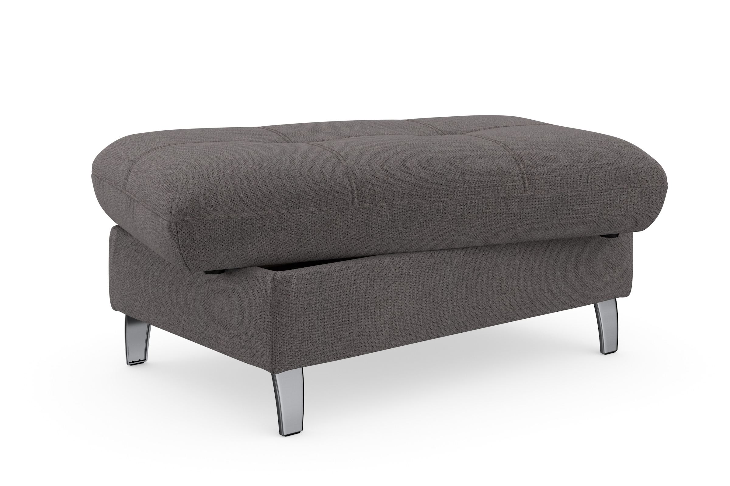 sit&more Stauraumhocker »Maggiore«, mit Stauraum und modernen Metallbeinen