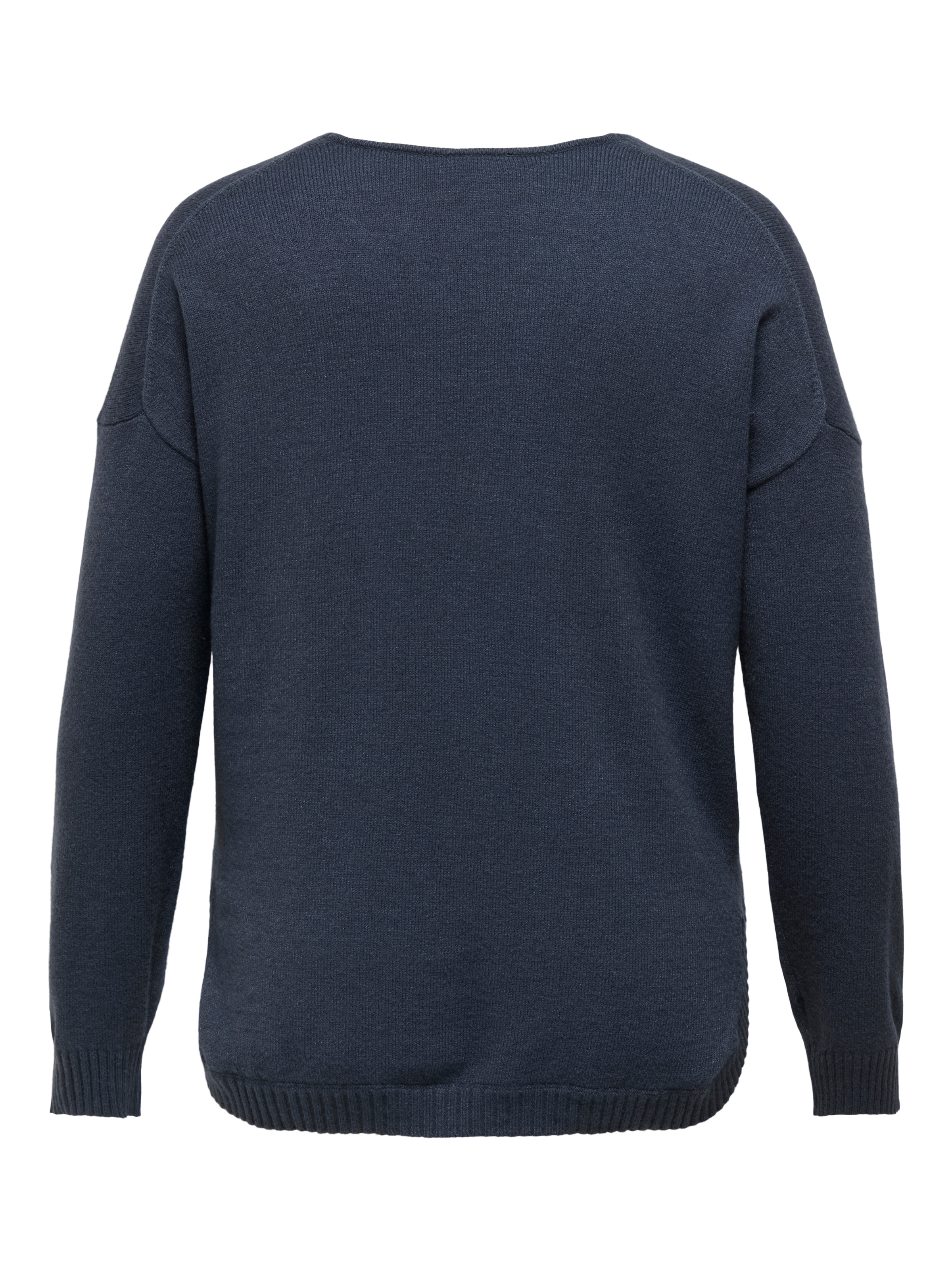 ONLY CARMAKOMA V-Ausschnitt-Pullover "CARMARGARETA LS PULLOVER KNT NOOS" günstig online kaufen