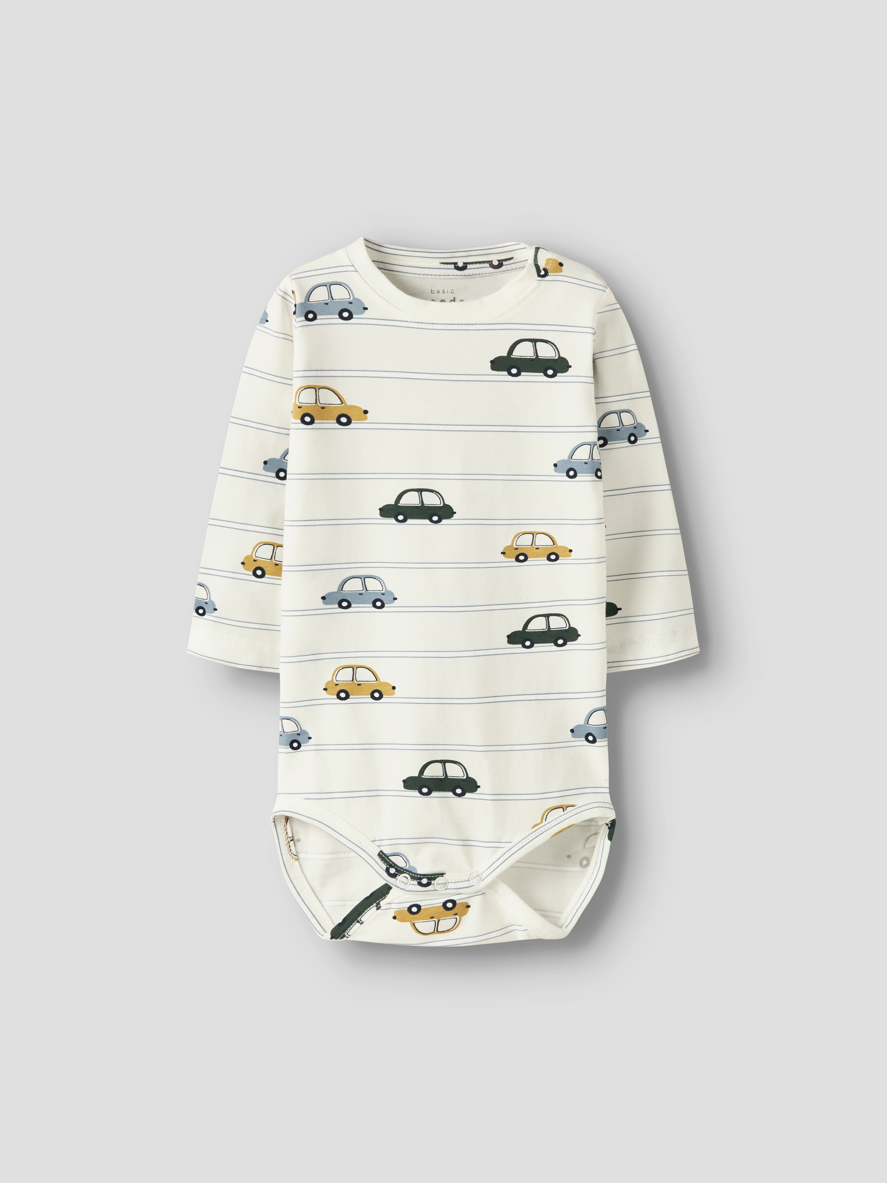 Thumbnail - Name It Overall "NBMVONNE SWEAT OVERALL BOX BRU SET" Set, 2 Stk. tlg.