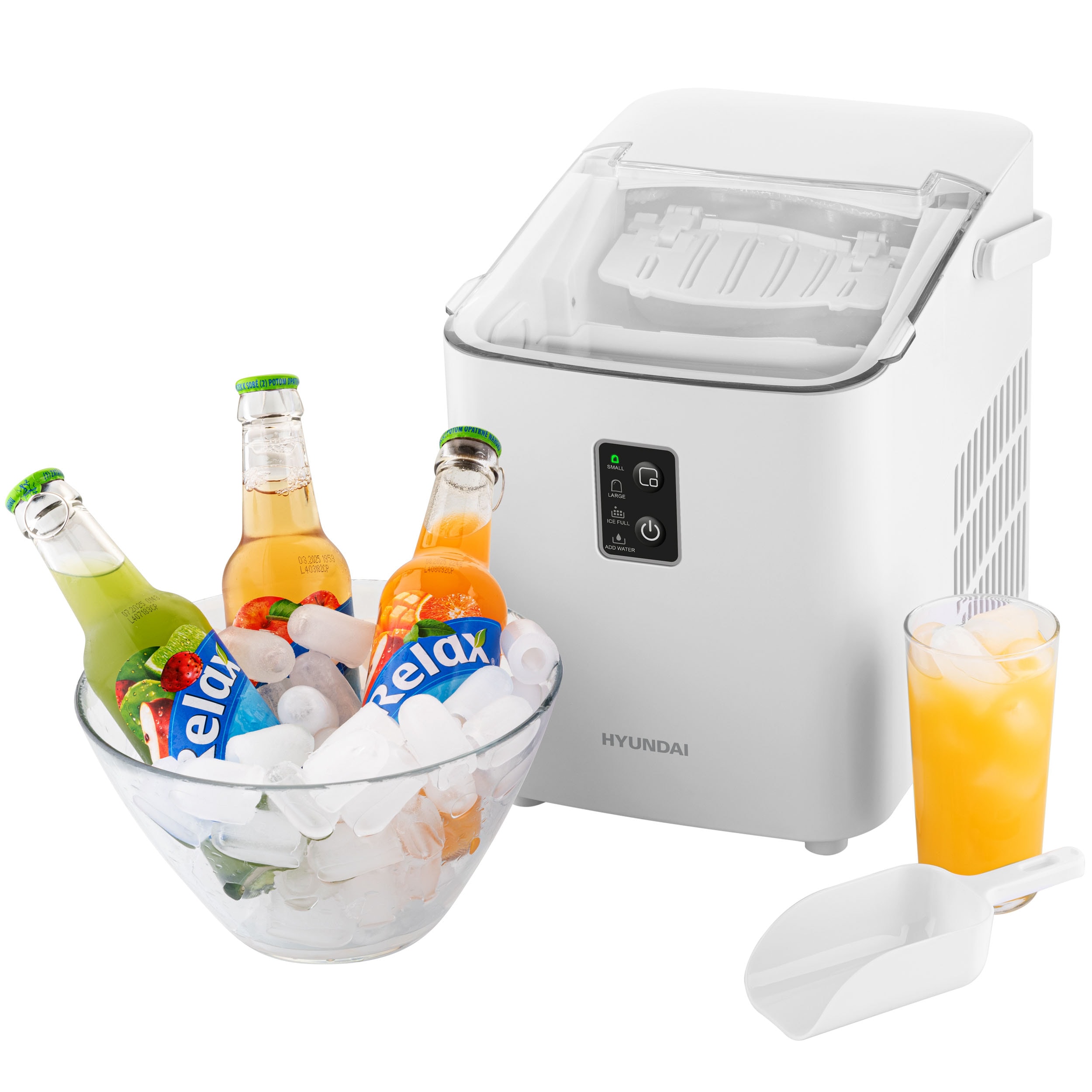 Hyundai Eiswürfelmaschine "HYUICEM12" Herausnehmbarer Eisbehälter
