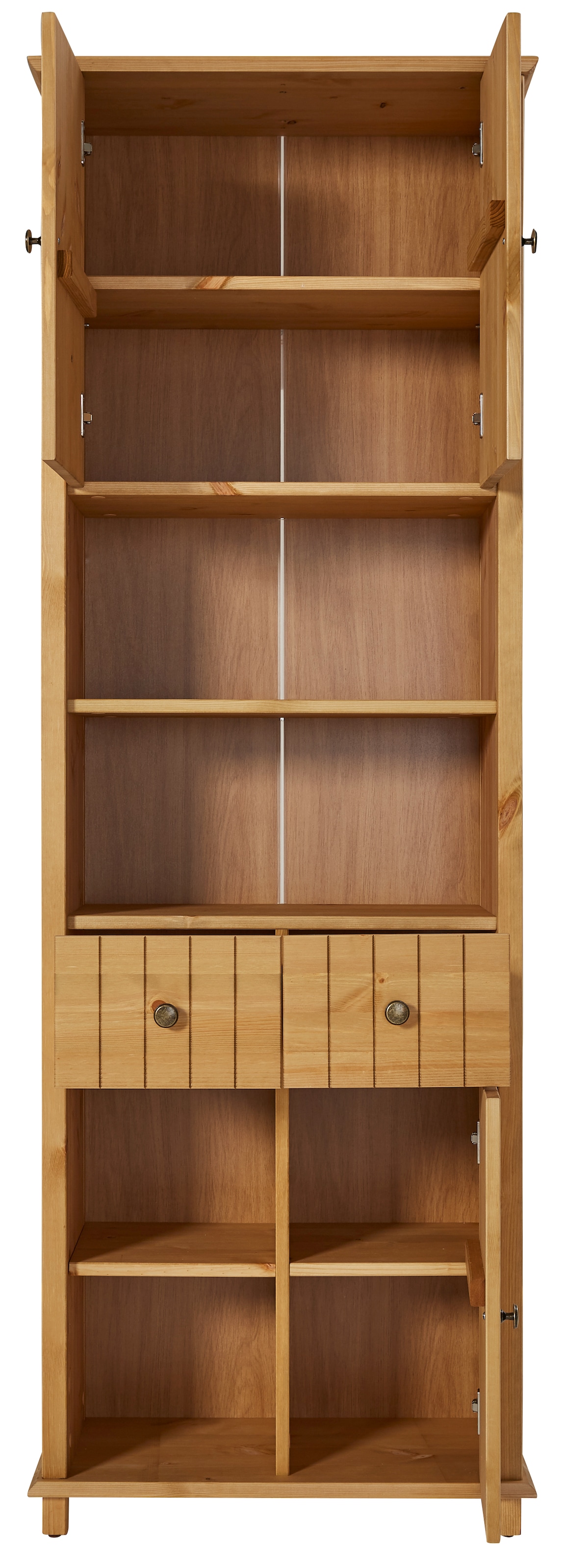 Home affaire Hochschrank "Vili", Breite 60 cm, 2 Schubkästen, 3 Türen günstig online kaufen