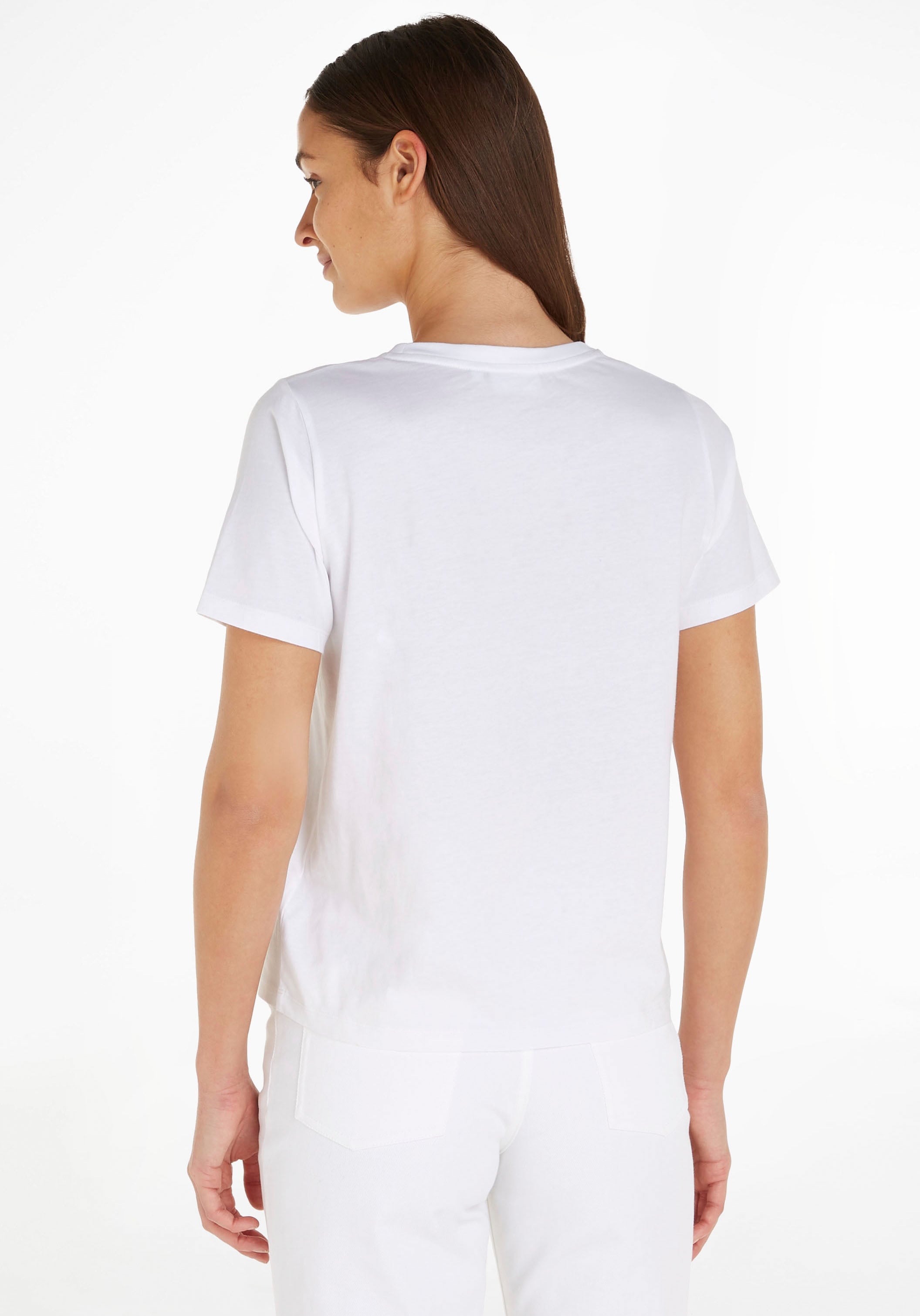 T-Shirt bestellen BAUR | Calvin T-SHIRT«, Klein Baumwolle reiner aus »MICRO LOGO