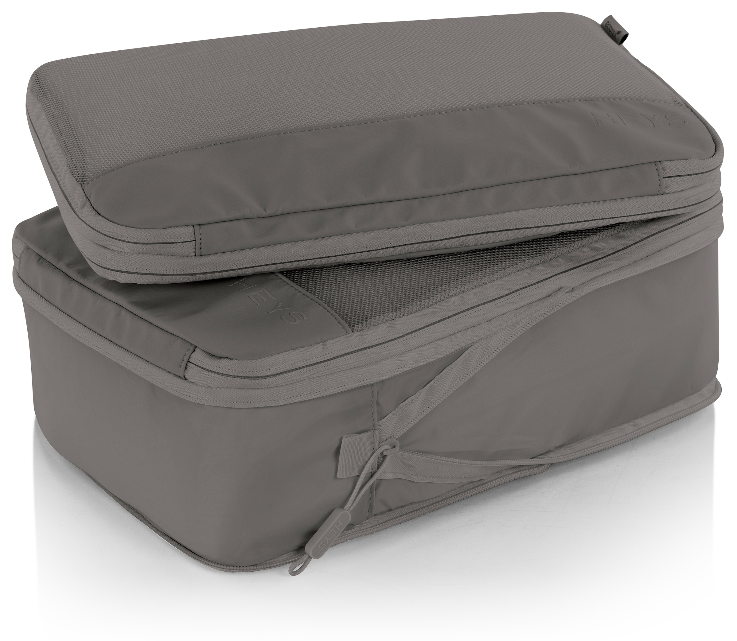 Heys Kofferorganizer »Ecotex Compression Packing Cube«, (Set, 4 tlg.), komprimierbare Packwürfel, Packtaschen, Organizer für Koffer