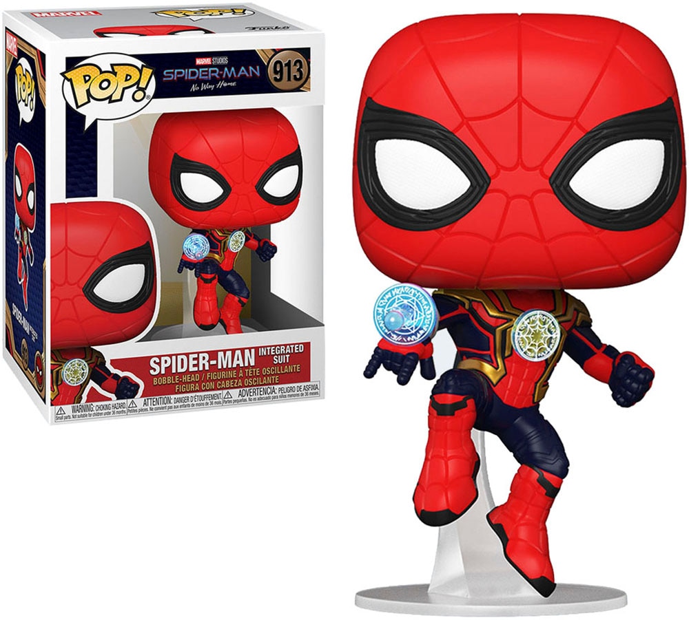 Funko Actionfigur »Funko POP Marvel Spider-Man (Integrated Suit)«