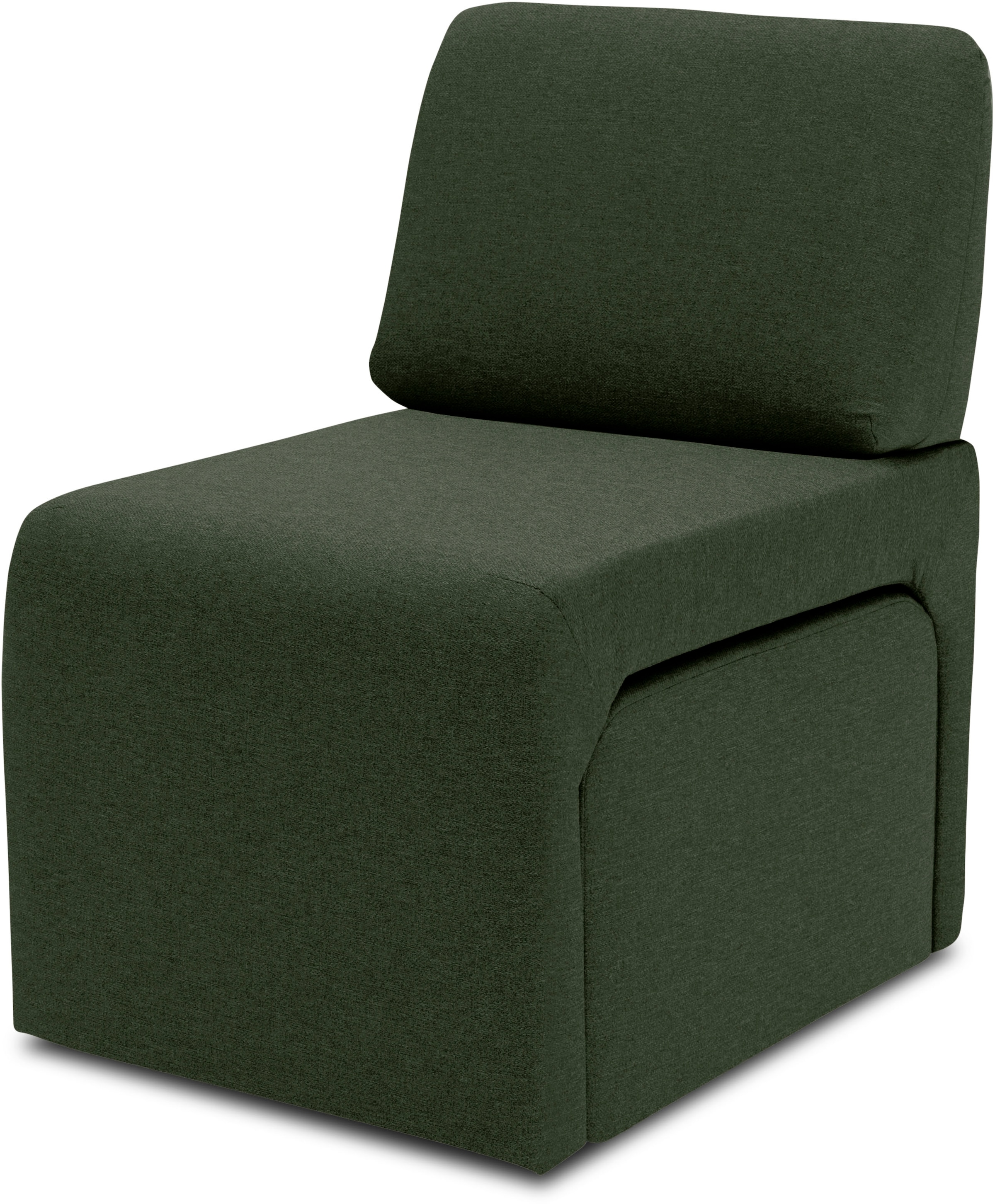 DOMO collection Sessel »mit Hocker 700017 ideal für kleine Räume, platzsparend, bequem«, Hocker unter dem Sessel verstaubar, lieferbar in nur 2 Wochen