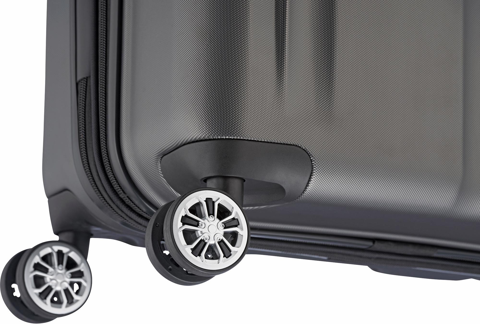travelite Hartschalen-Trolley »CITY, verschiedene Größen und Farben«, 4 Rollen, Reisegepäck Koffer Volumenerweiterung TSA-Schloss Volumenerweiterung