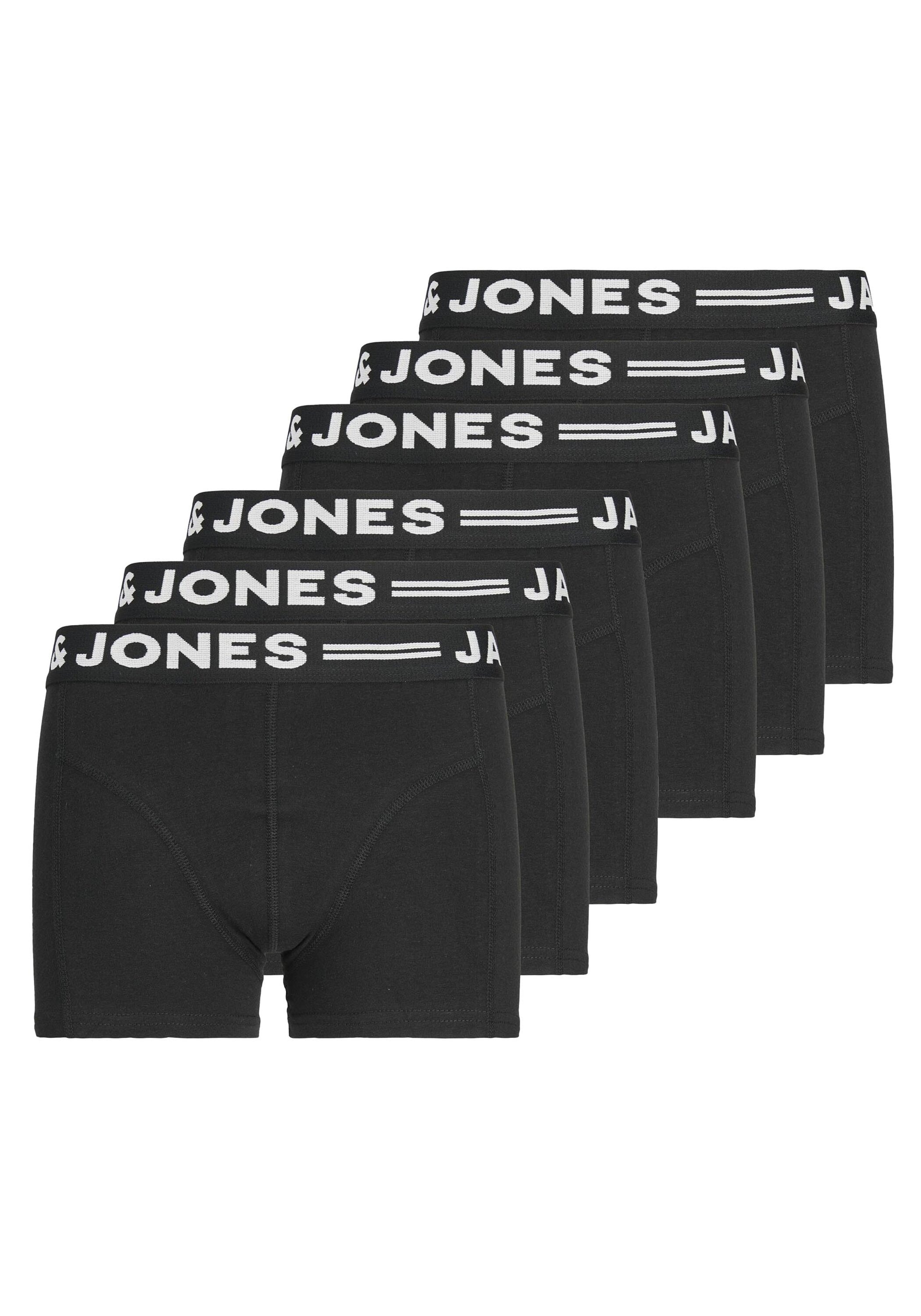 Jack & Jones Boxershorts "Boxershort SENSE TRUNKS 6 PACK JNR NOOS 6er Pack"