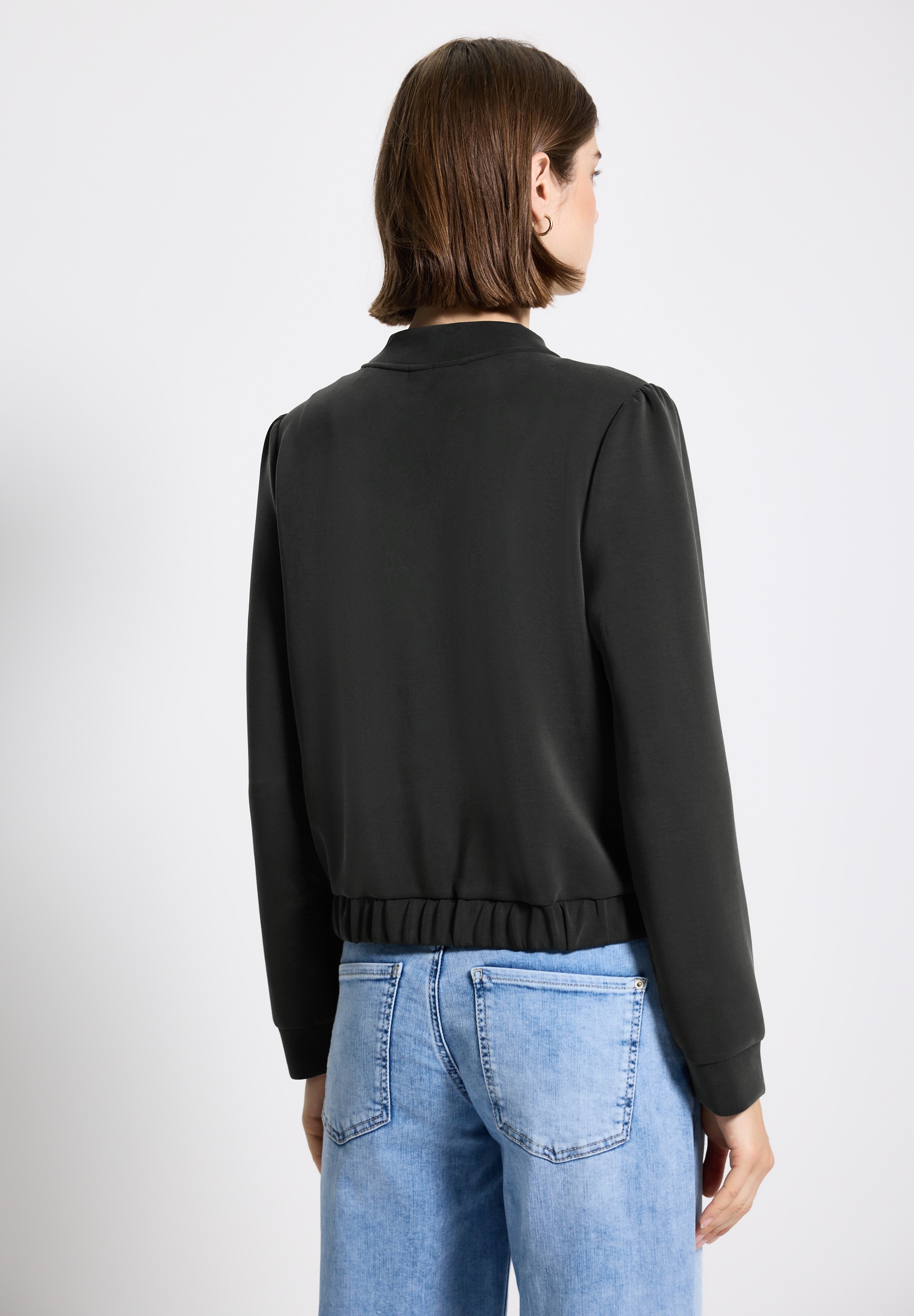STREET ONE STUDIO Cardigan, mit Elastiksaum günstig online kaufen