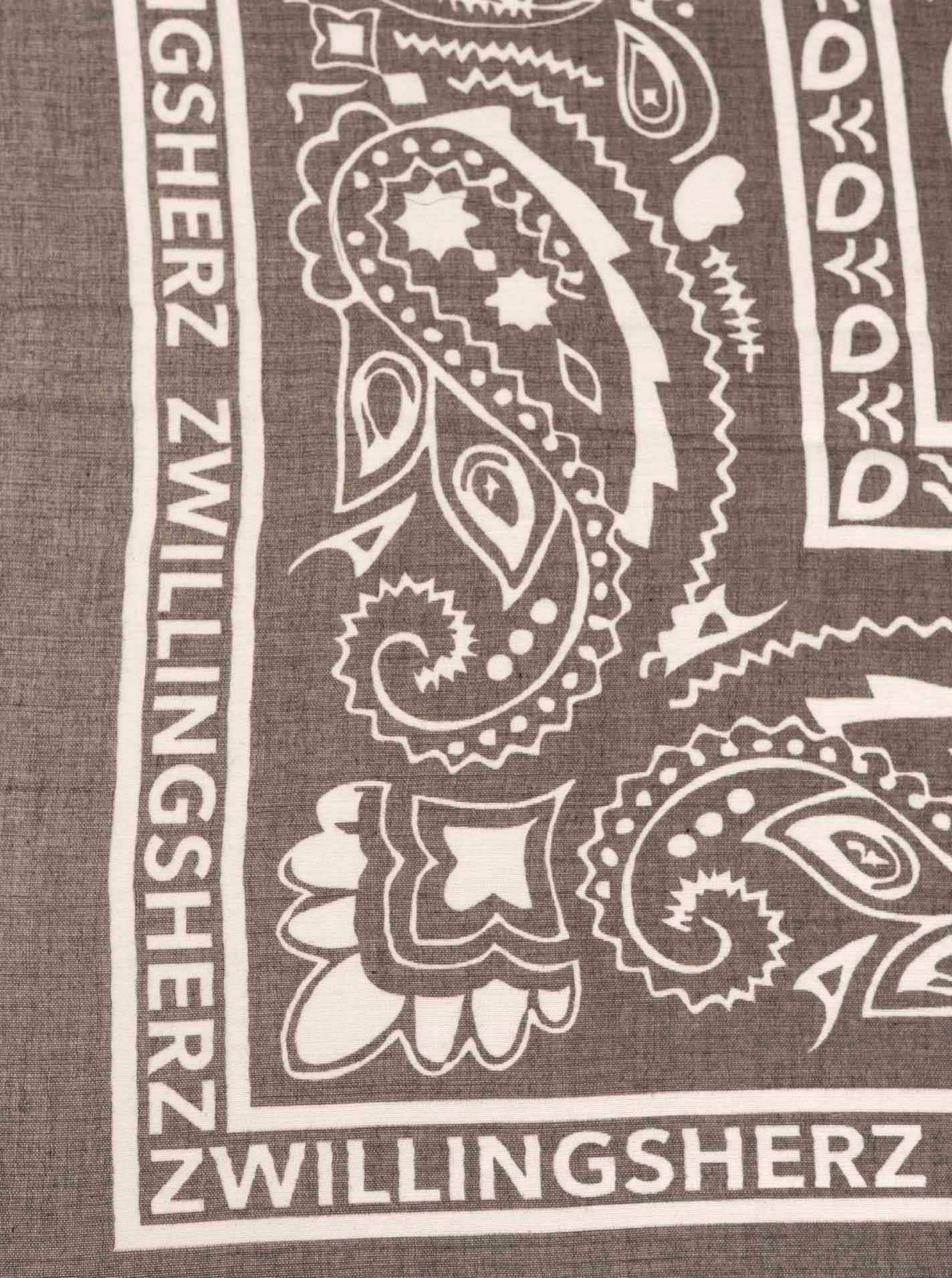 Zwillingsherz Modetuch »"Paisley Pattern"« Paisley Muster, Fransenabschlüsse rundum, leichtes Material