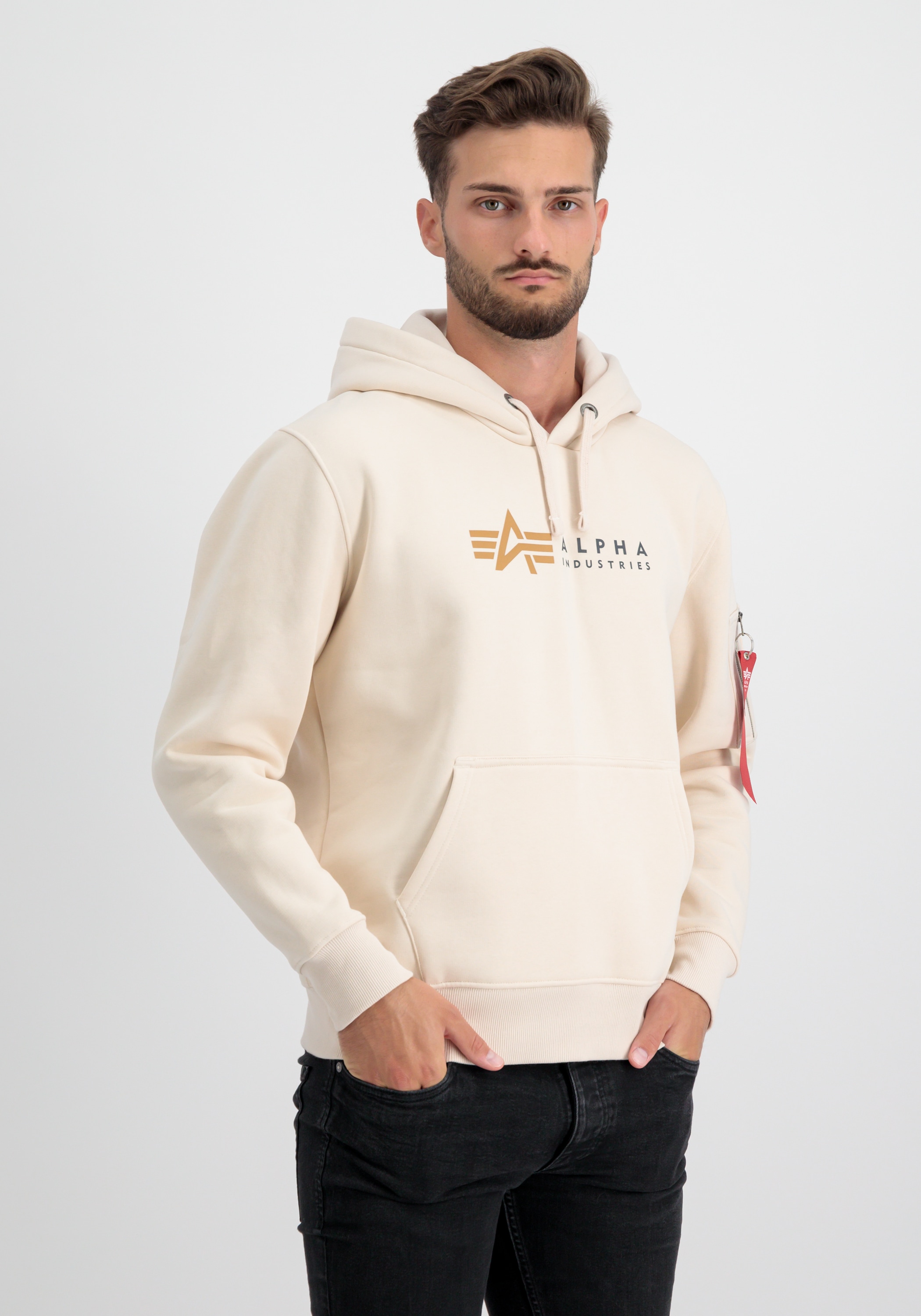 Alpha Industries Hoodie "Alpha Industries Men - Hoodies Alpha Label Hoodie"