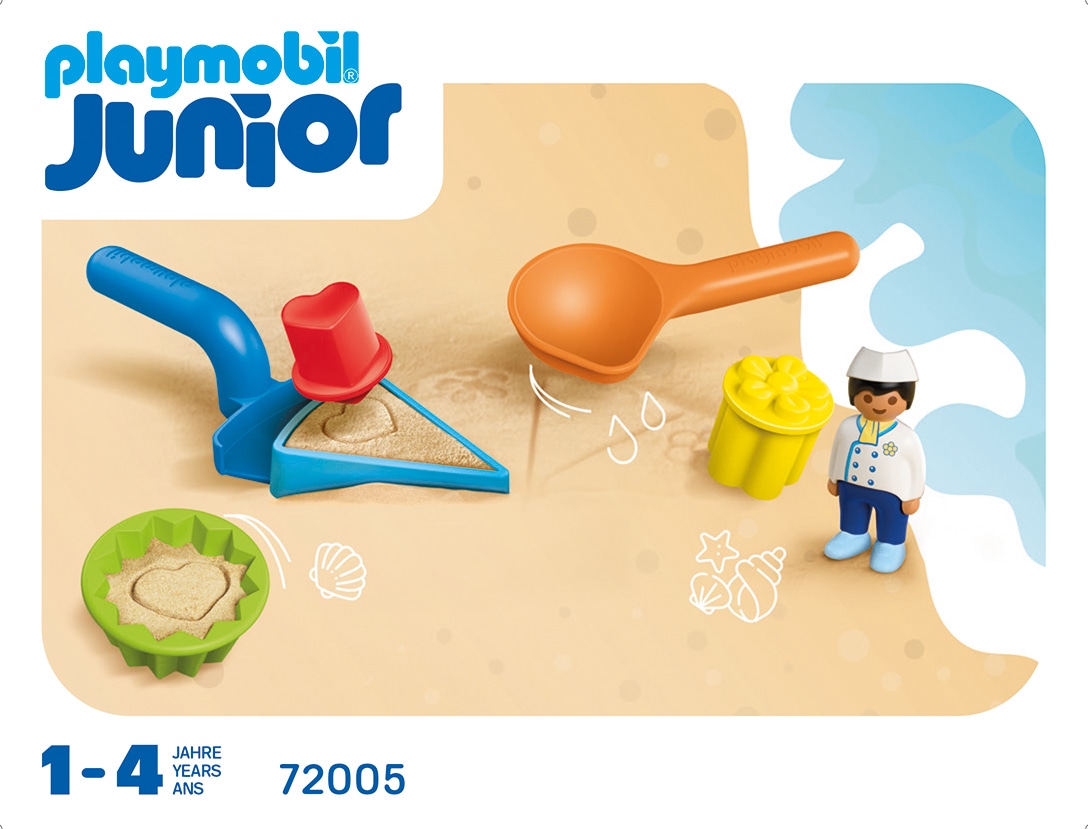 Playmobil® Konstruktions-Spielset »Sand-Bäckerei (72005), Junior Sand« Made in Europe