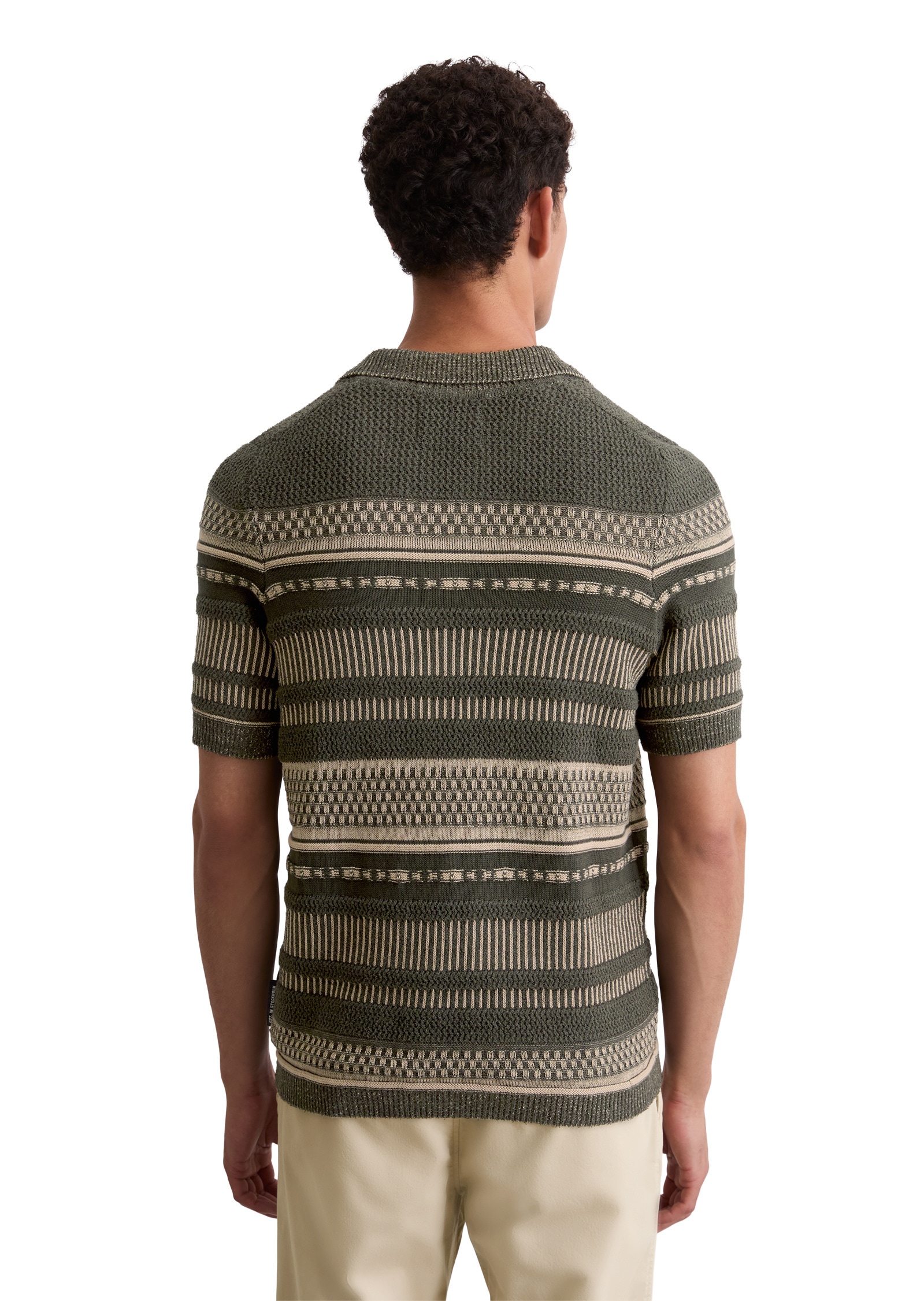 Marc O'Polo Strickpullover »mit Struktur-Mix«