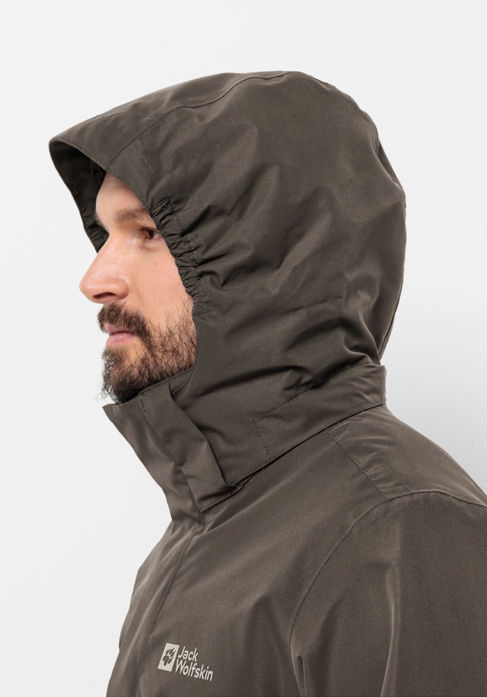 Jack Wolfskin 3-in-1-Funktionsjacke »LUNTAL 3IN1 JKT M«, mit Kapuze
