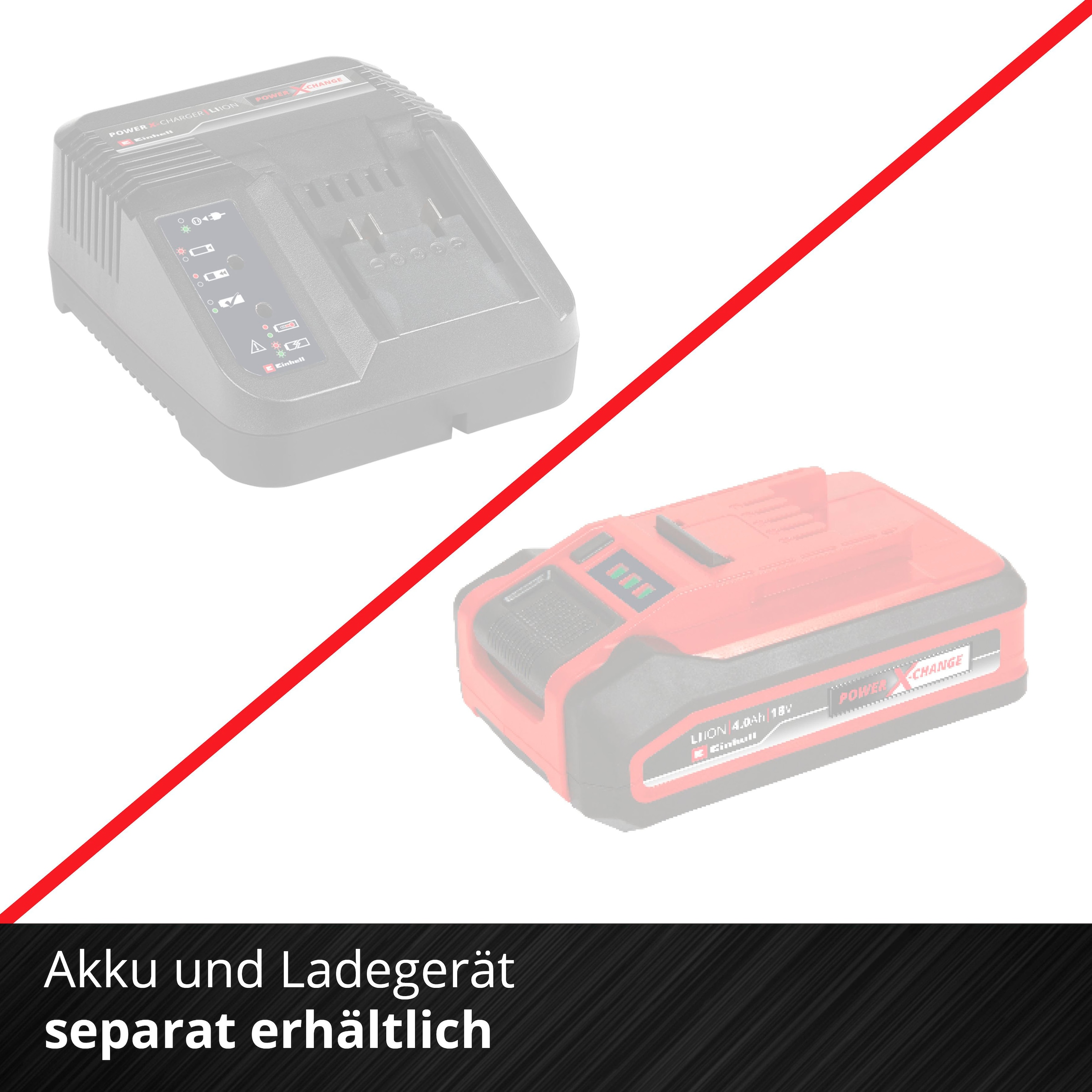 Einhell Akku-Winkelschleifer Li ohne Ladegerät kaufen - tlg.), »TE-AG Solo«, BL und | BAUR Akku (3 18/150