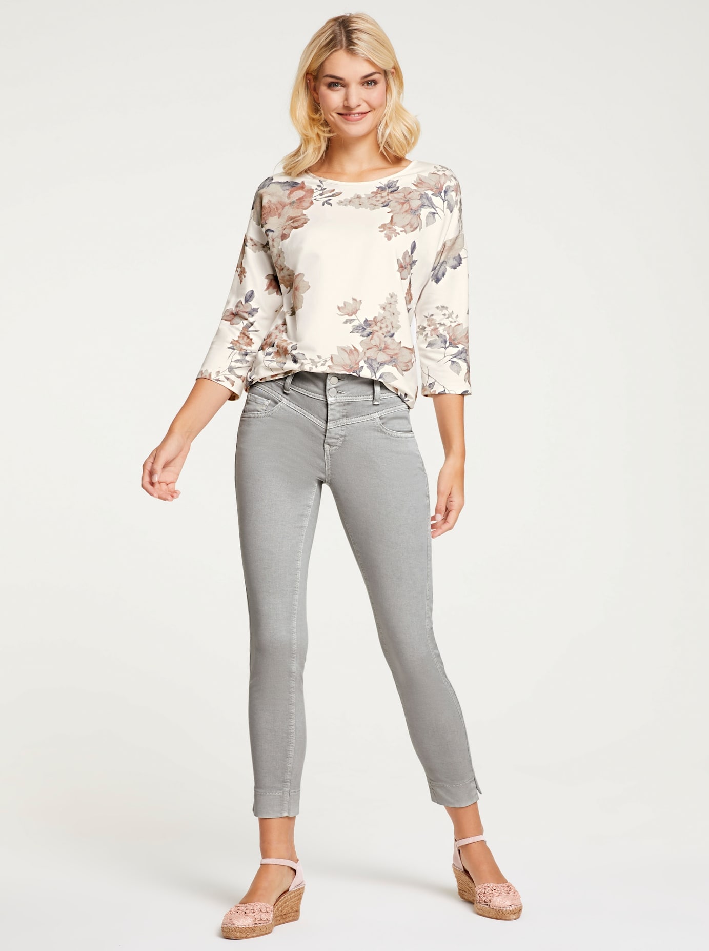 LINEA TESINI by heine Print-Shirt "Druck-Shirt", (1 tlg.) günstig online kaufen