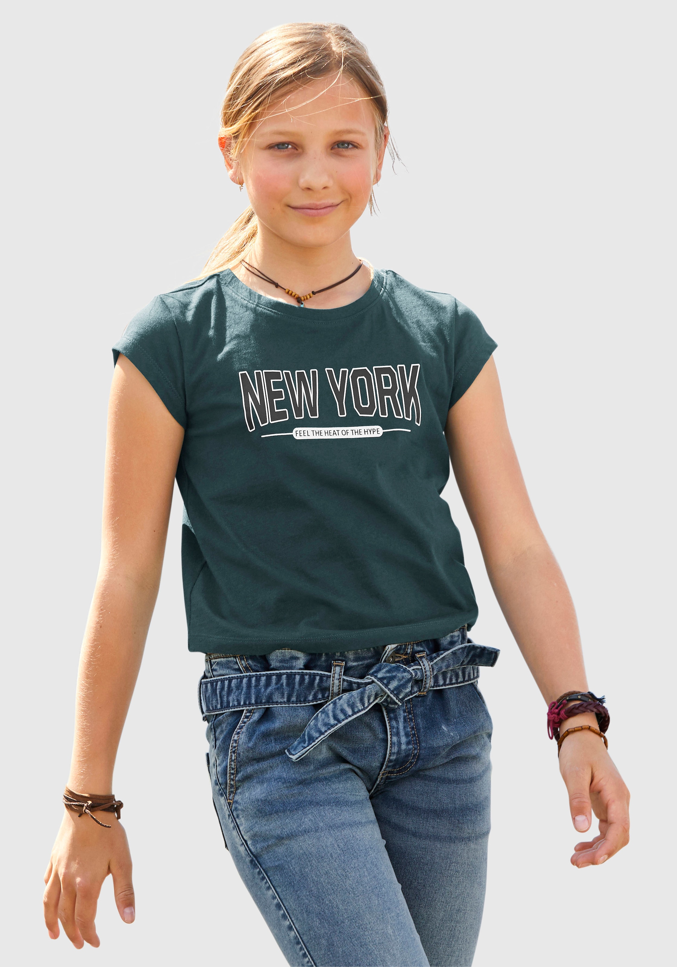 BAUR | online kaufen Städtedruck T-Shirt, mit KIDSWORLD