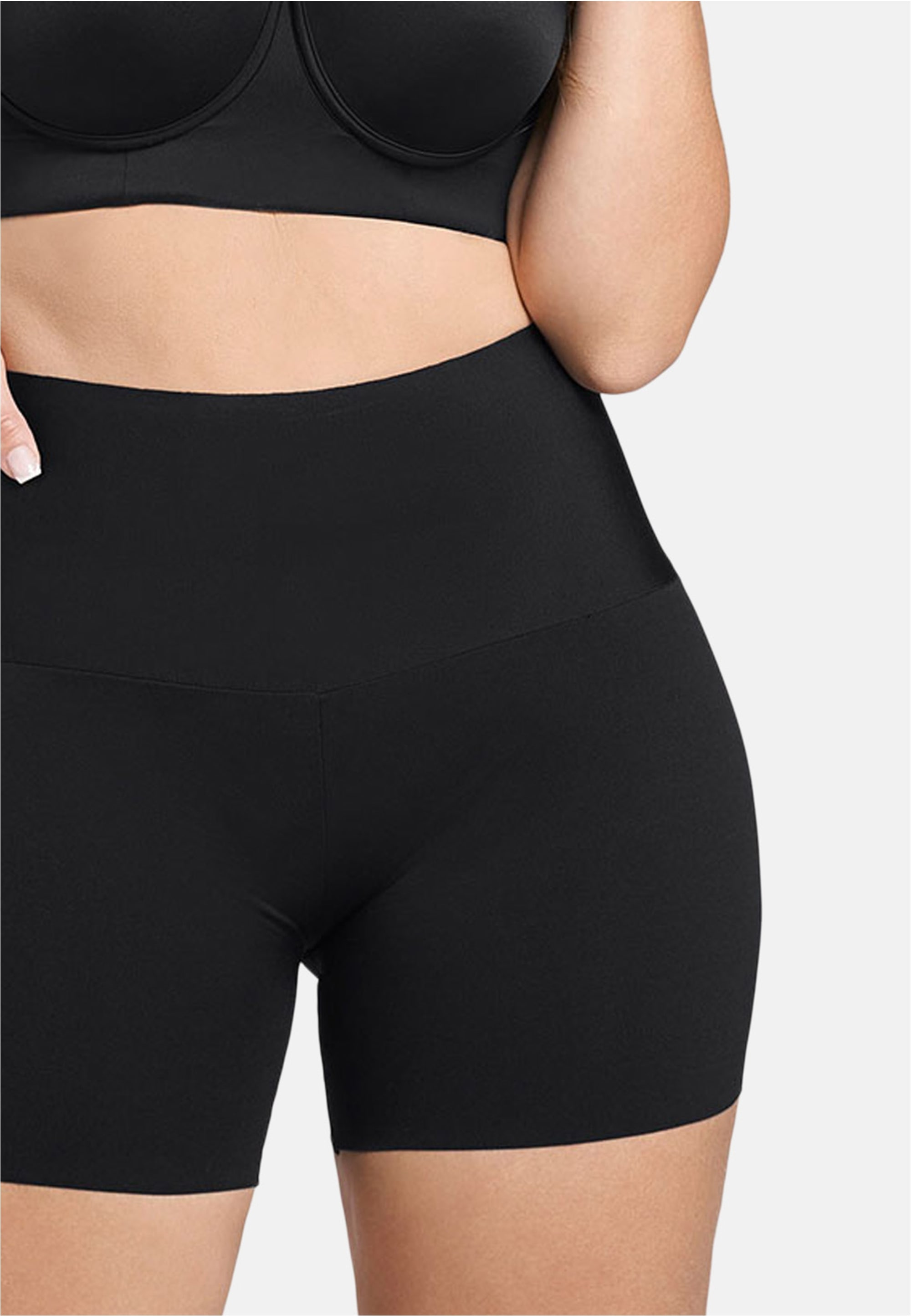 LEONISA Miederhose, mit breitem, rutschfestem Bund