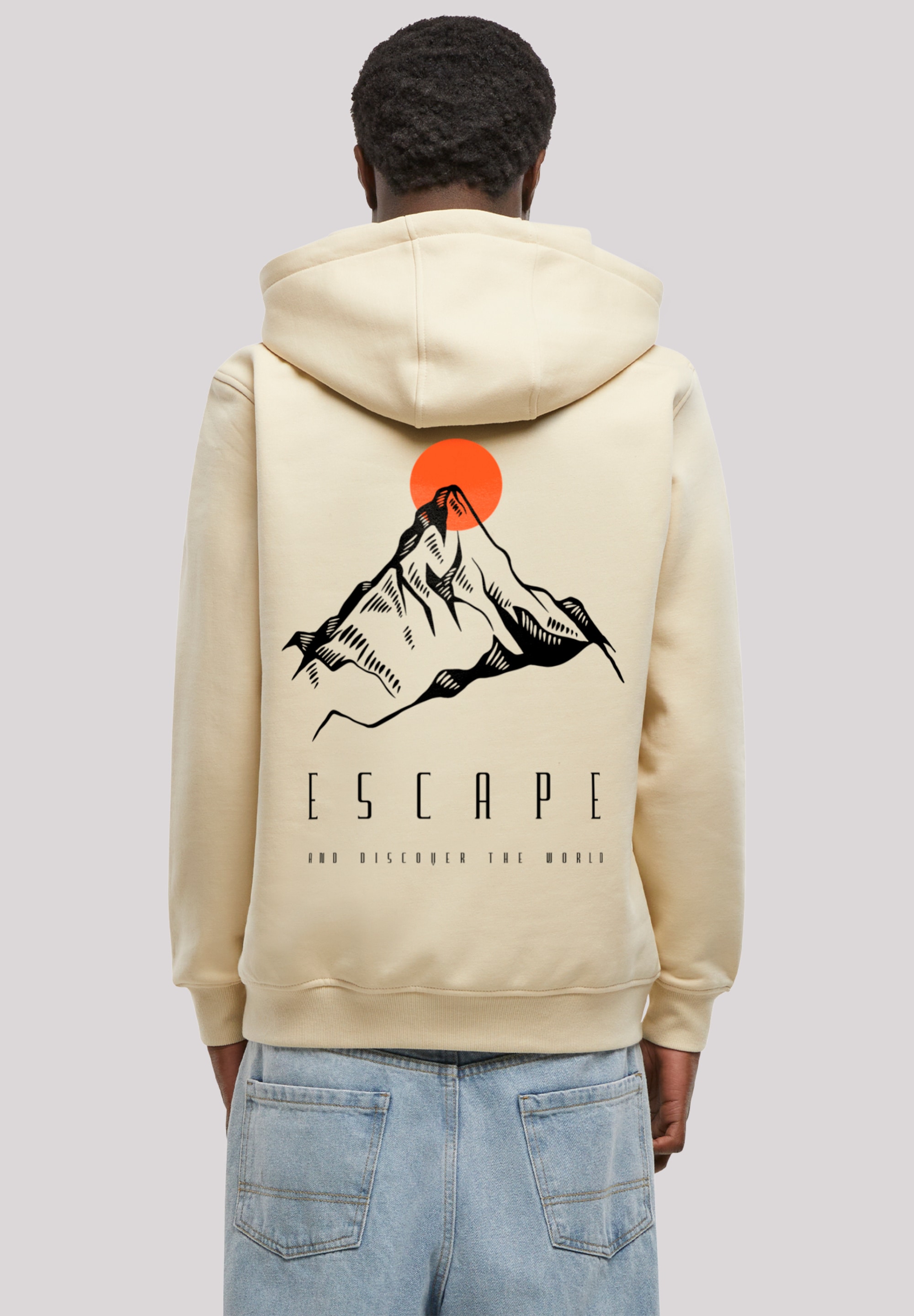 F4NT4STIC Kapuzenpullover "Escape Discover the World Mountain", Premium Qua günstig online kaufen